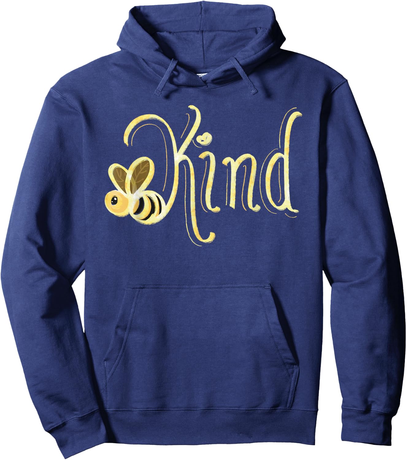 Be Kind, Kindness, Bee Kind Hoodie - Hoodie | Navy
