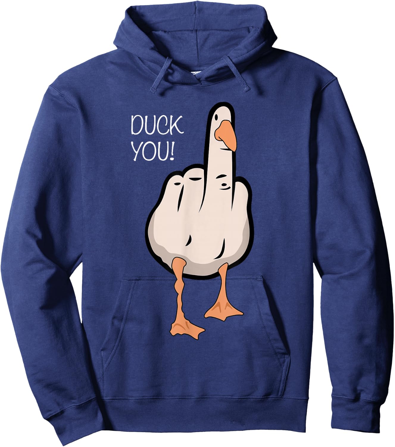 Duck Funny Duck You Hoodie - Hoodie | Navy