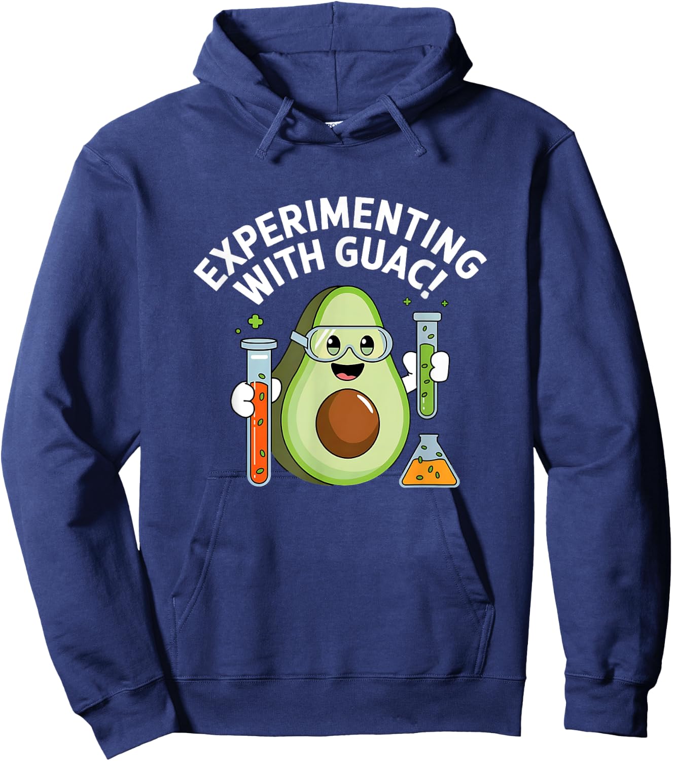 Expérimenter Avec Le Guacamole Scientifique Hoodie - Hoodie | Navy
