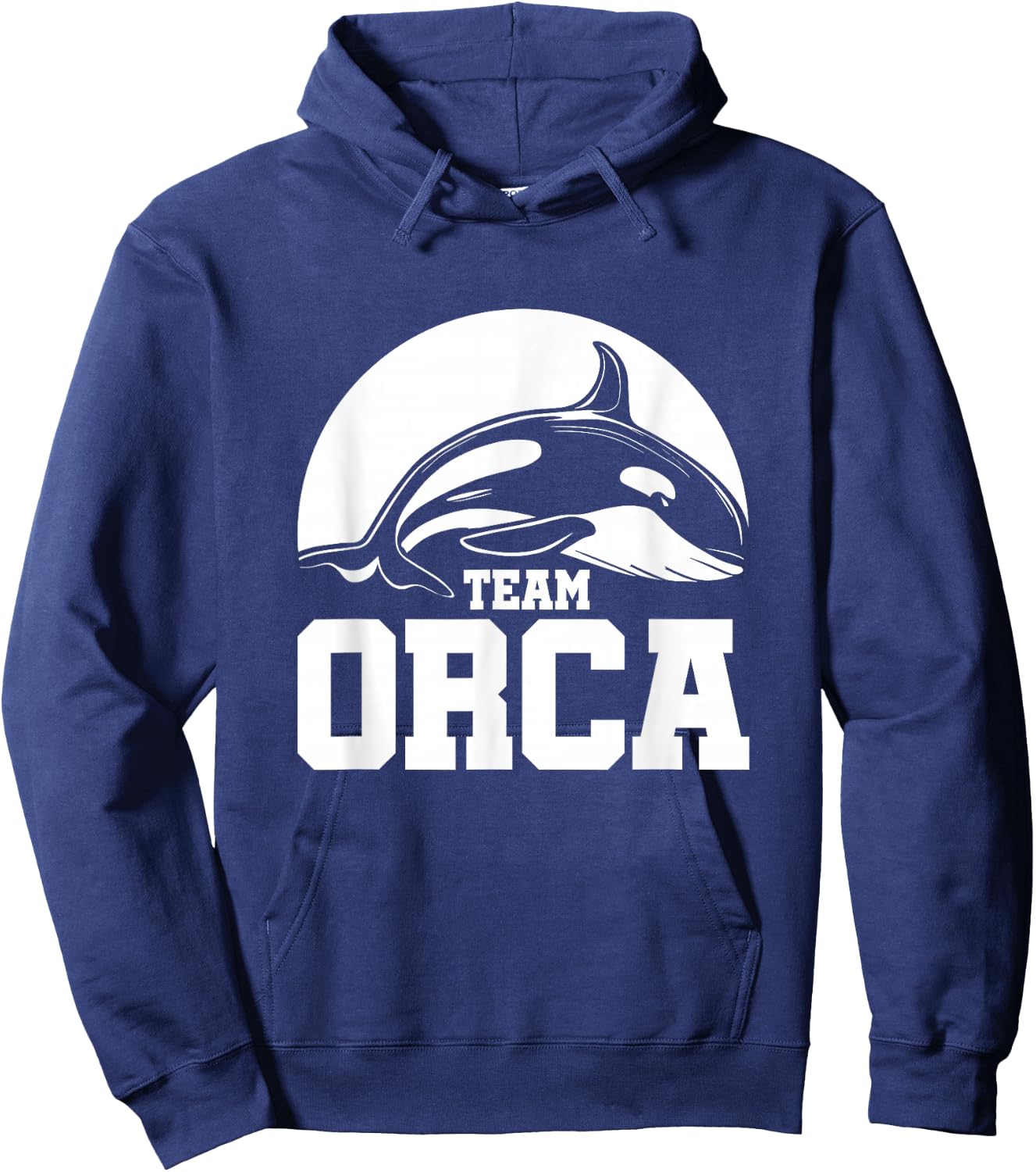 Team Orca Orcas Whale Lover Hoodie - Hoodie | Navy