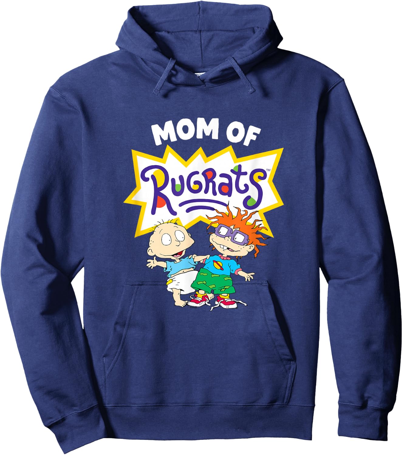 Rugrats - Mom Of Rugrats Hoodie - Hoodie | Navy