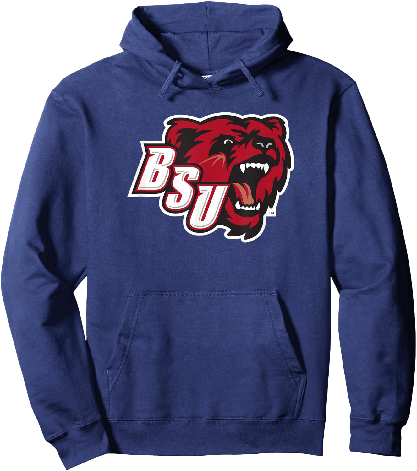 Bridgewater State University BSU Bears Logo Hoodie - Hoodie | Navy