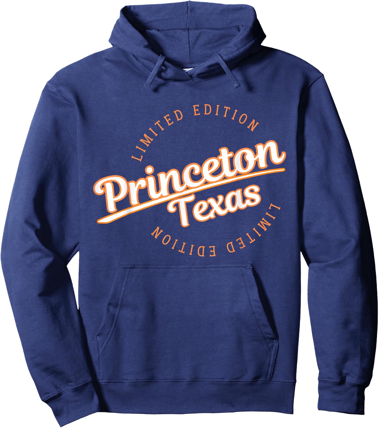 Retro Athletic Princeton TX Apparel Hoodie - Hoodie | Navy