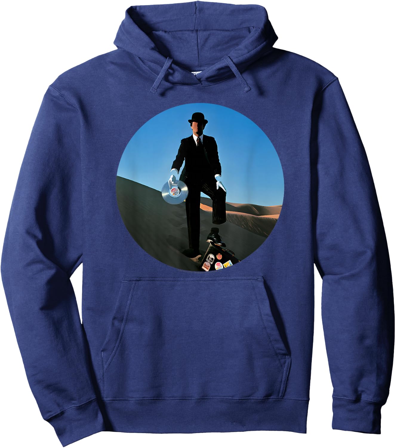 Pink Floyd Invisible Man Wish You were Here 50 Hoodie - Hoodie | Navy