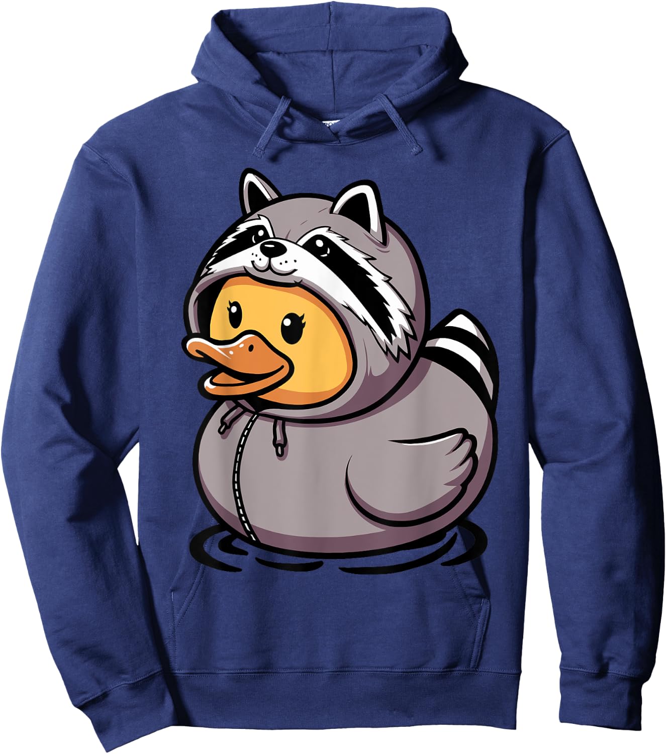 Waschbär Badeente Coon Hoodie - Hoodie | Navy