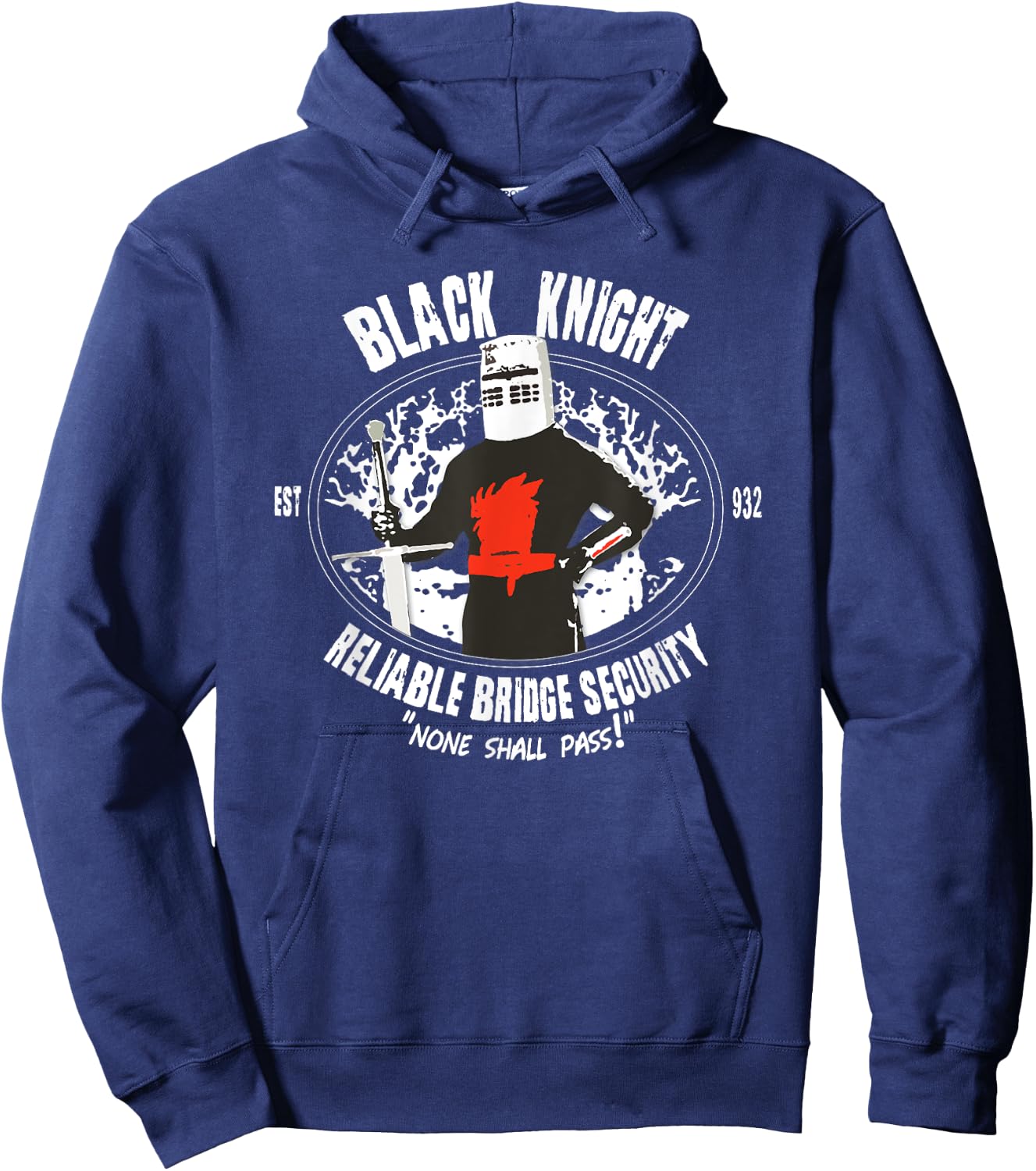 Cool - Black Knight Bridge Security Hoodie - Hoodie | Navy