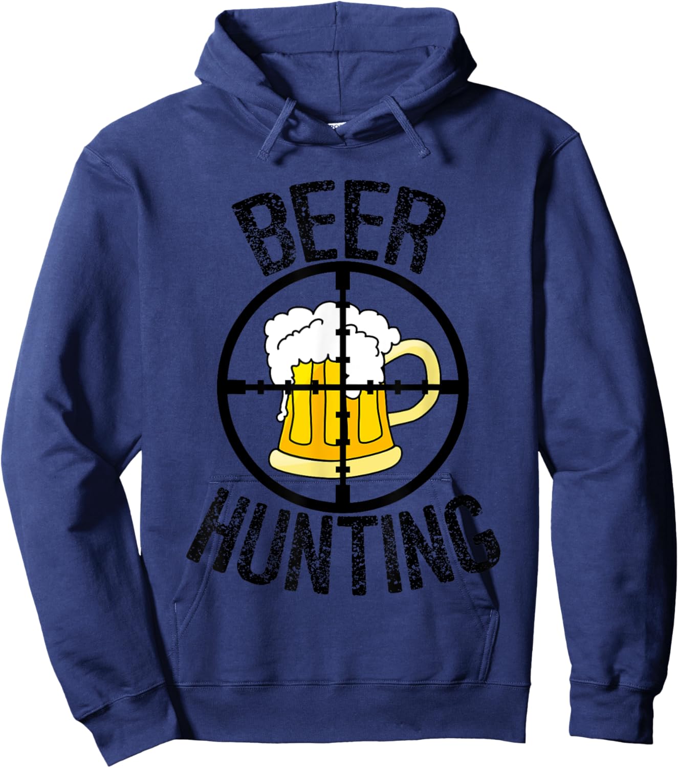 Beer Hunting Hoodie - Hoodie | Navy