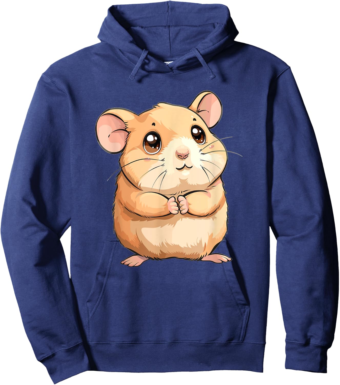 Cute Hamster I Kids Hamster Hoodie - Hoodie | Navy