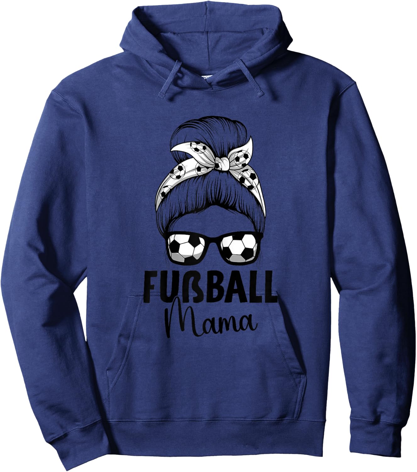 Football Mama Women's Hoodie - Hoodie | Navy