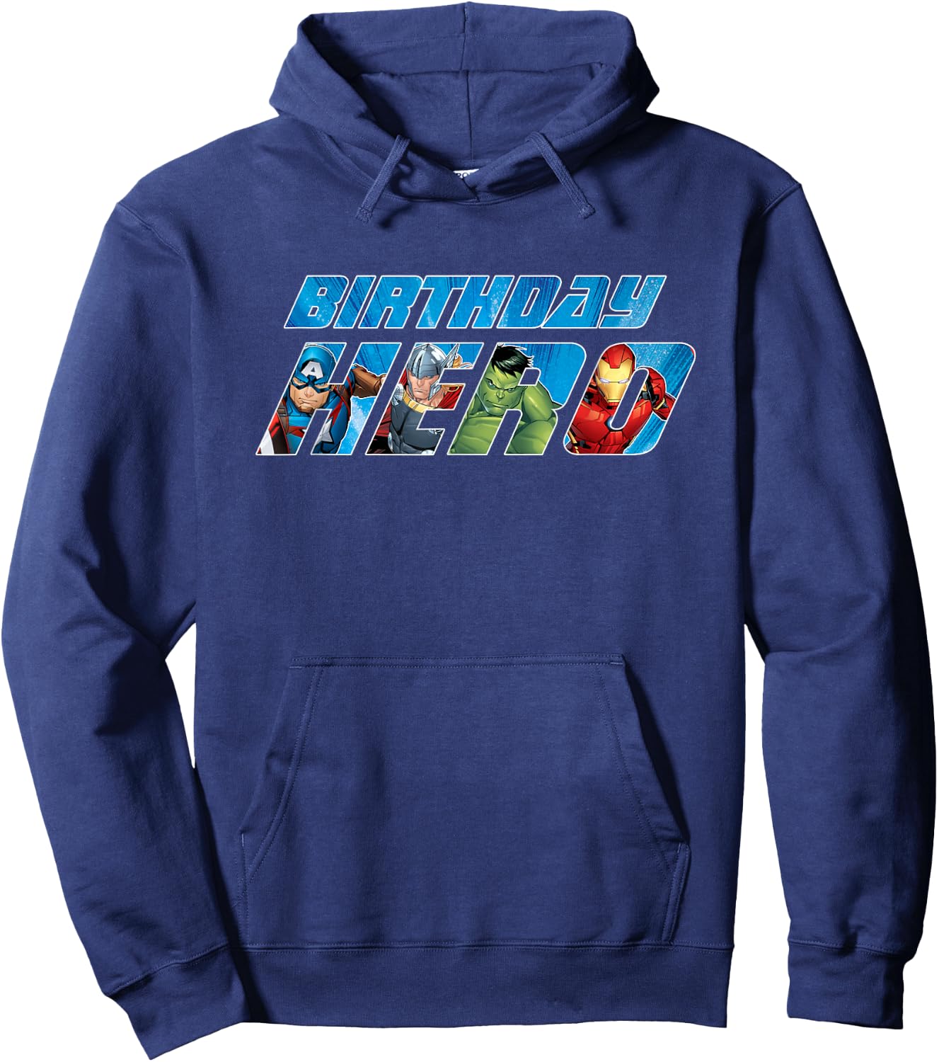Marvel Avengers Birthday Hero Hoodie - Hoodie | Navy