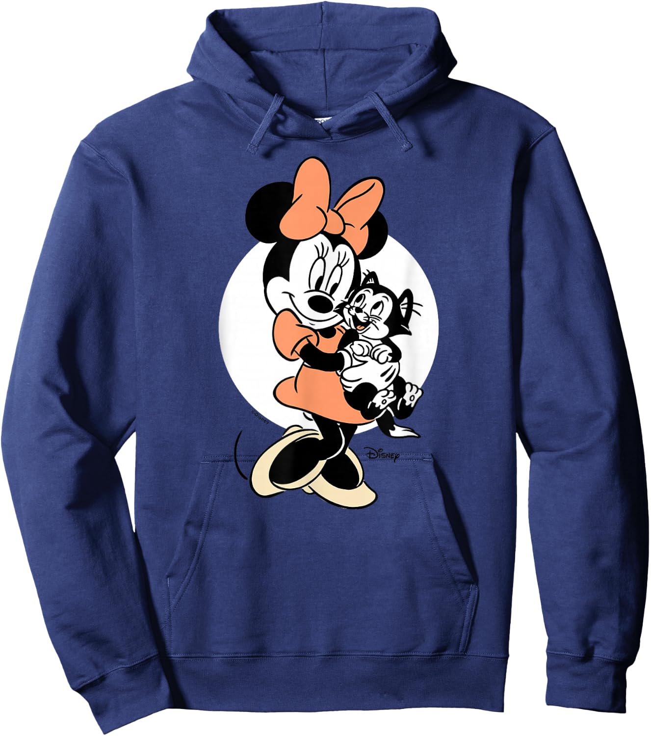 Minnie Mouse - Pinocchio Figaro Tuxedo Cat Hoodie - Hoodie | Navy