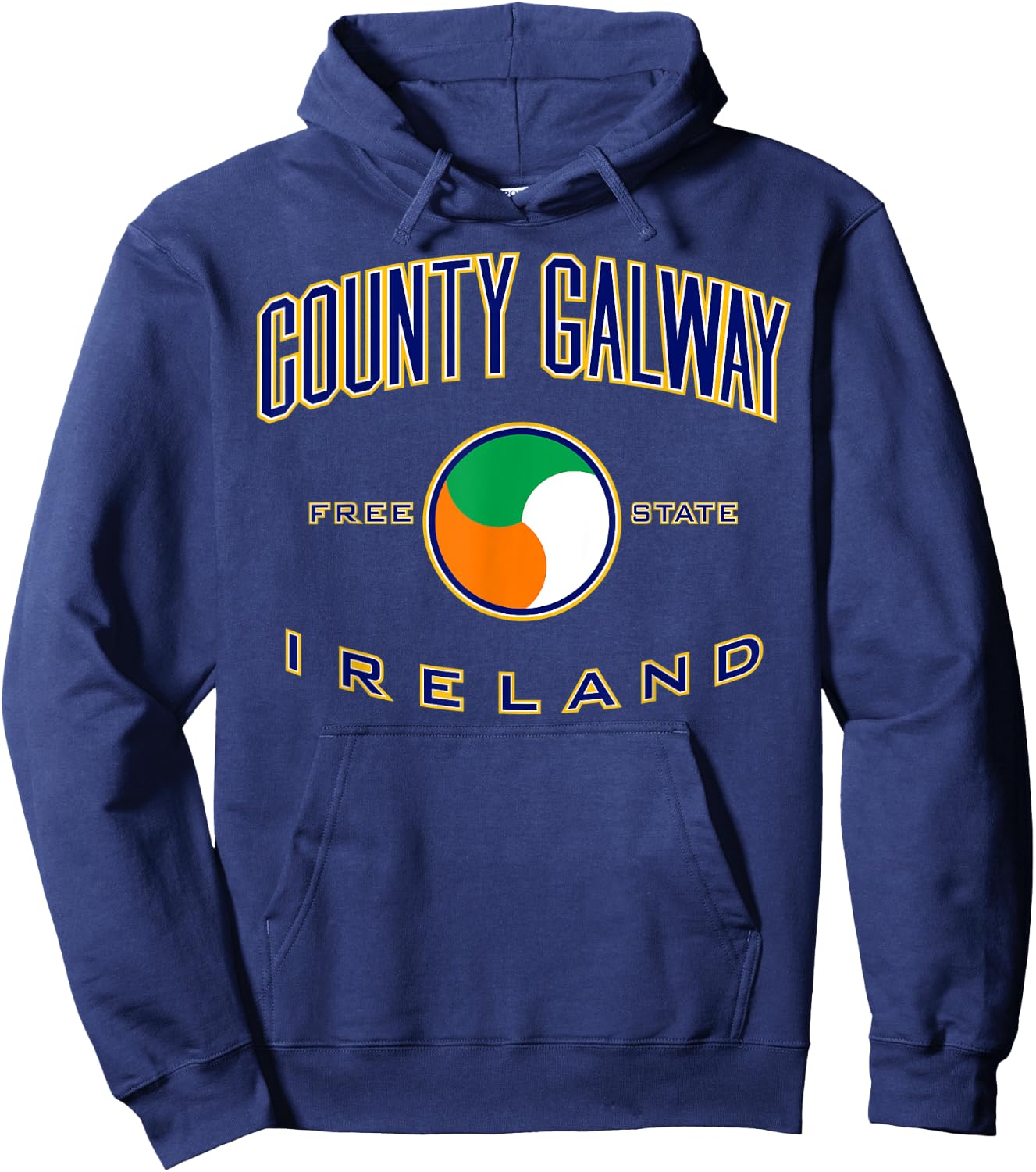 County Galway Irland für Damen und Herren Hoodie - Hoodie | Navy