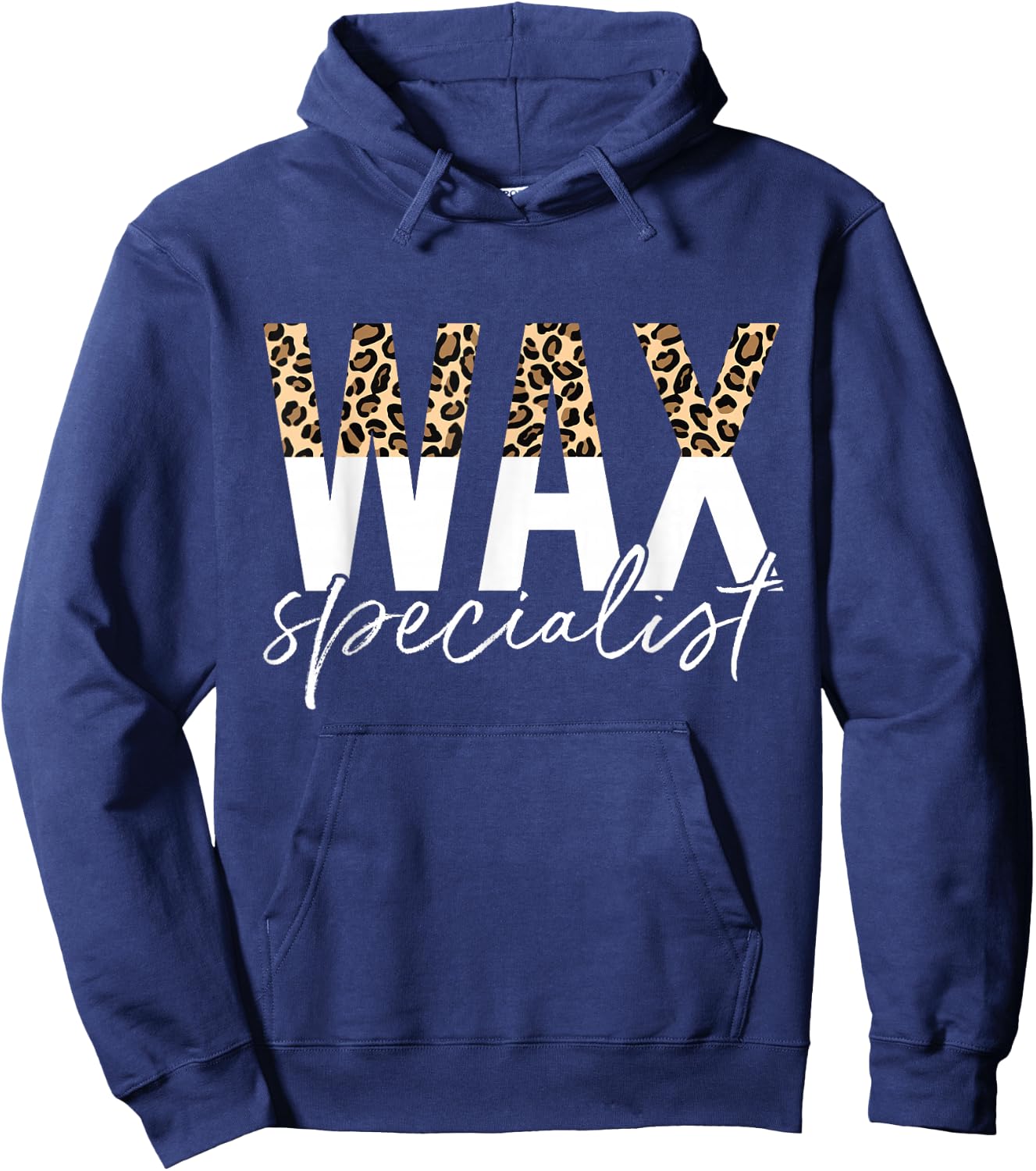 Wax Specialist Wax Esthetician Waxing Hoodie - Hoodie | Navy