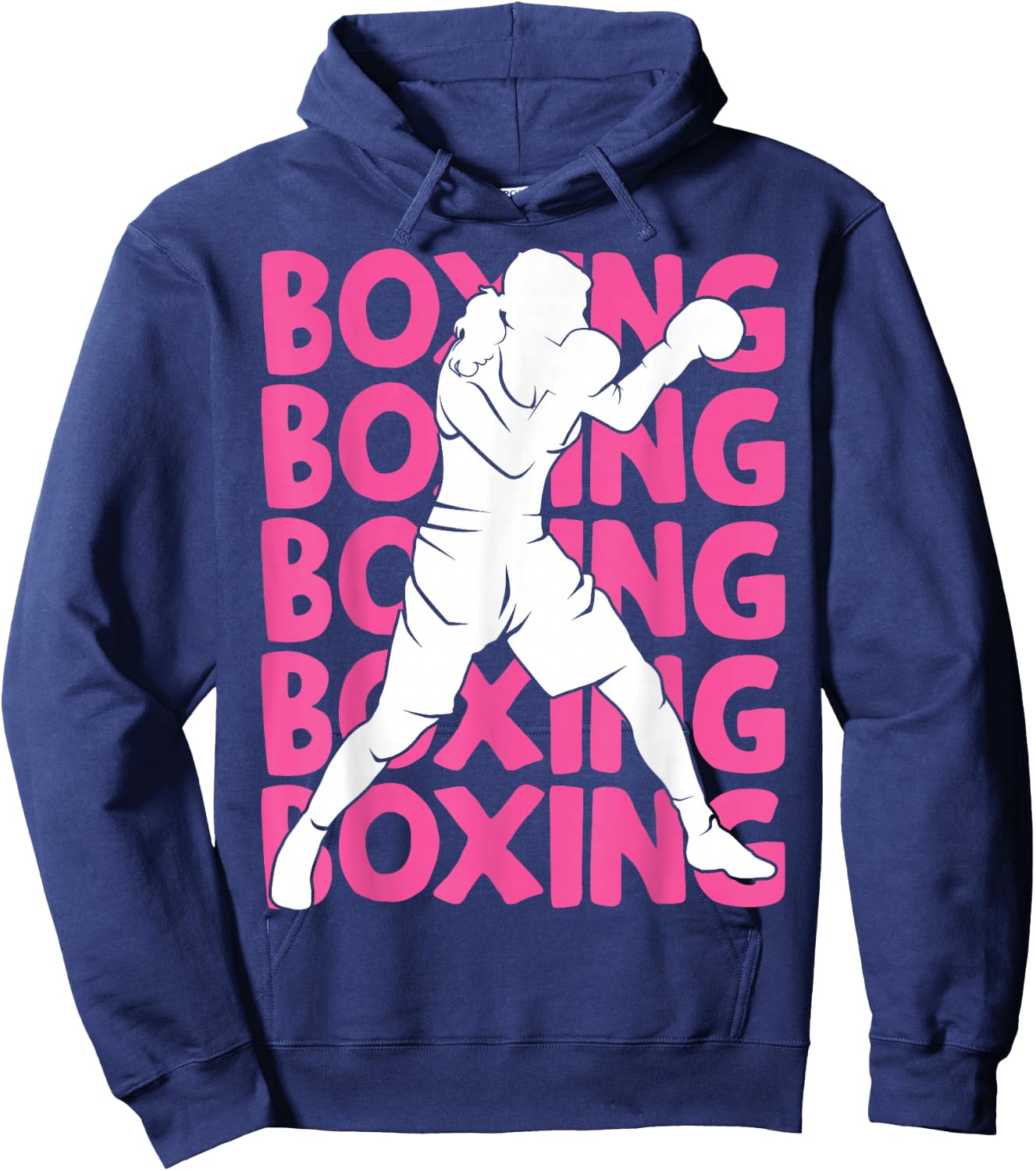 Boxing Boxer Girls Children Women Hoodie - Hoodie | Navy