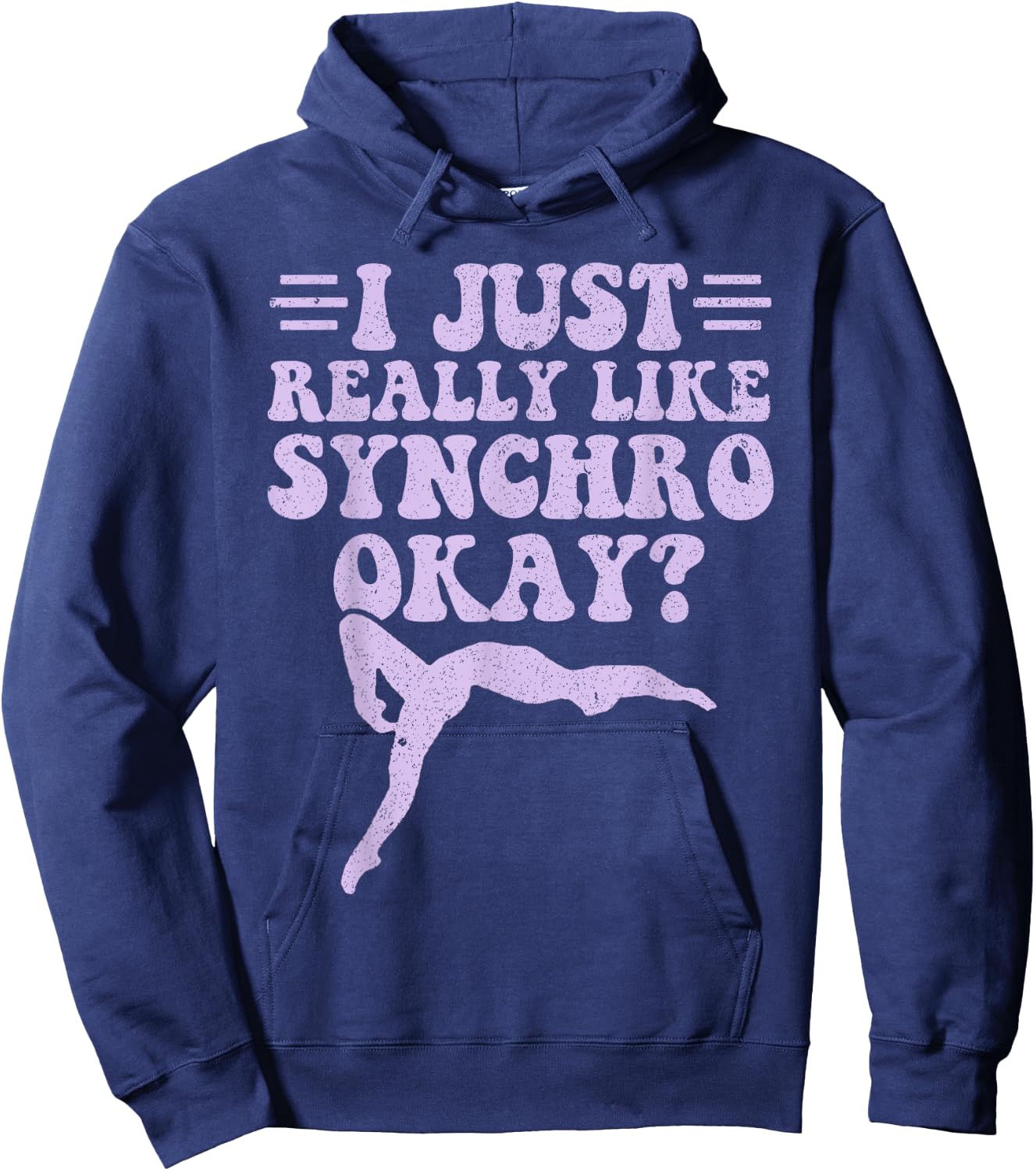 Synchro Synchronized Swimming Hoodie - Hoodie | Navy