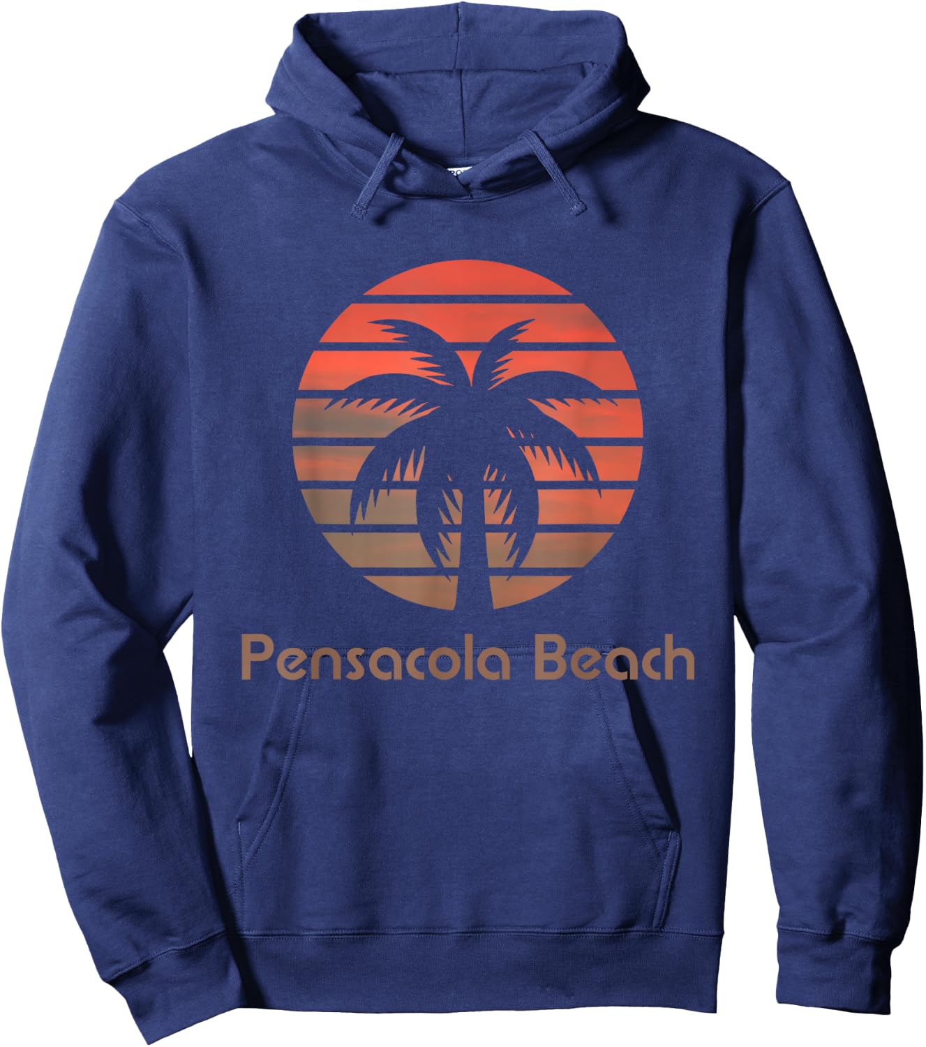 Pensacola Beach Florida Hoodie - Hoodie | Navy