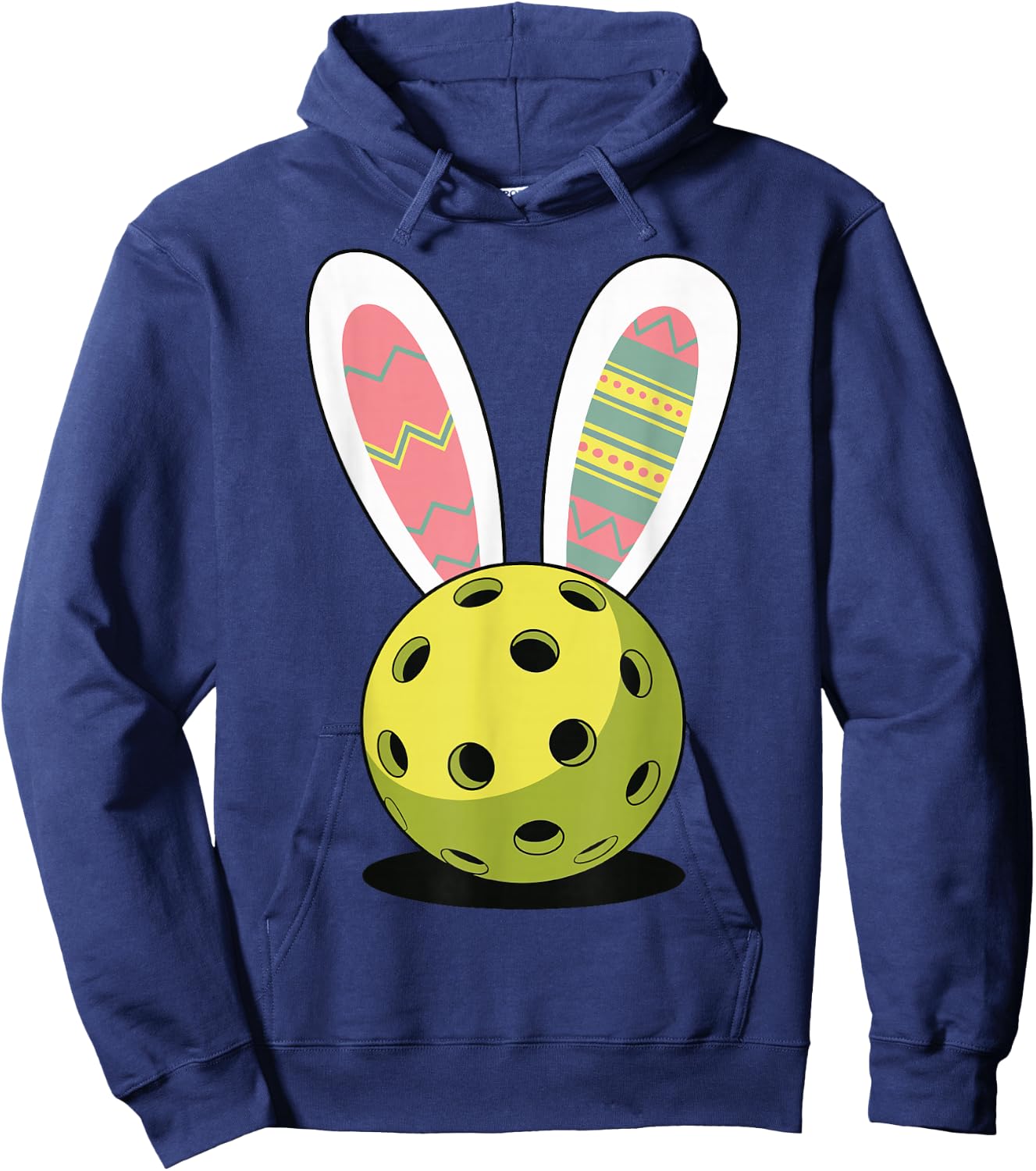 Pickleball Easter Hoodie - Hoodie | Navy