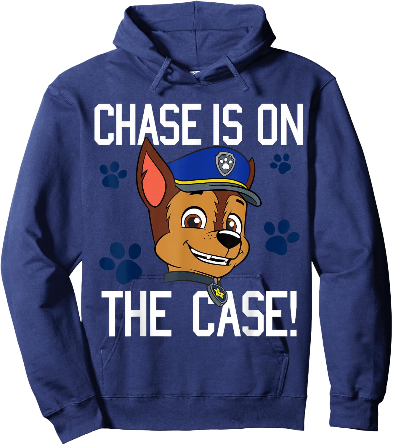 Chase Is On The Case Puff Back Hoodie - Hoodie | Navy