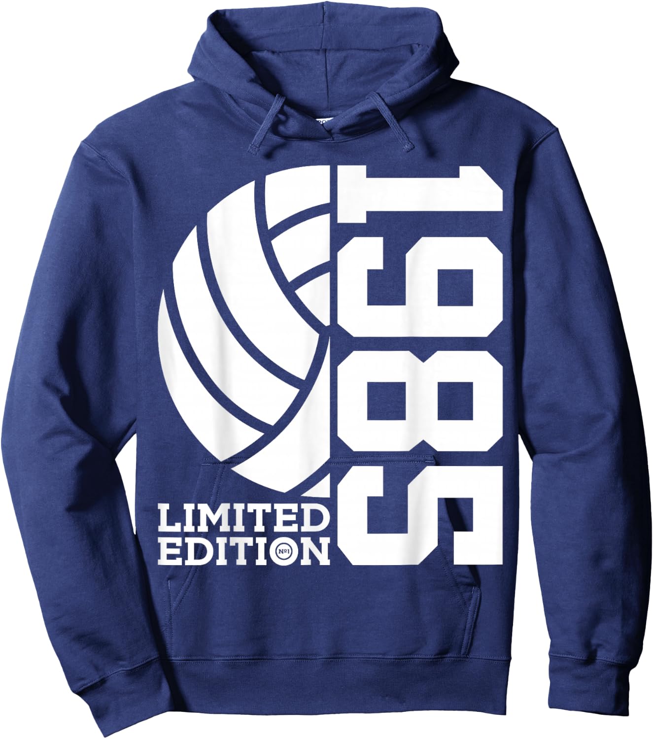 41. Geburtstag Volleyball Limited Edition 1985 Hoodie - Hoodie | Navy