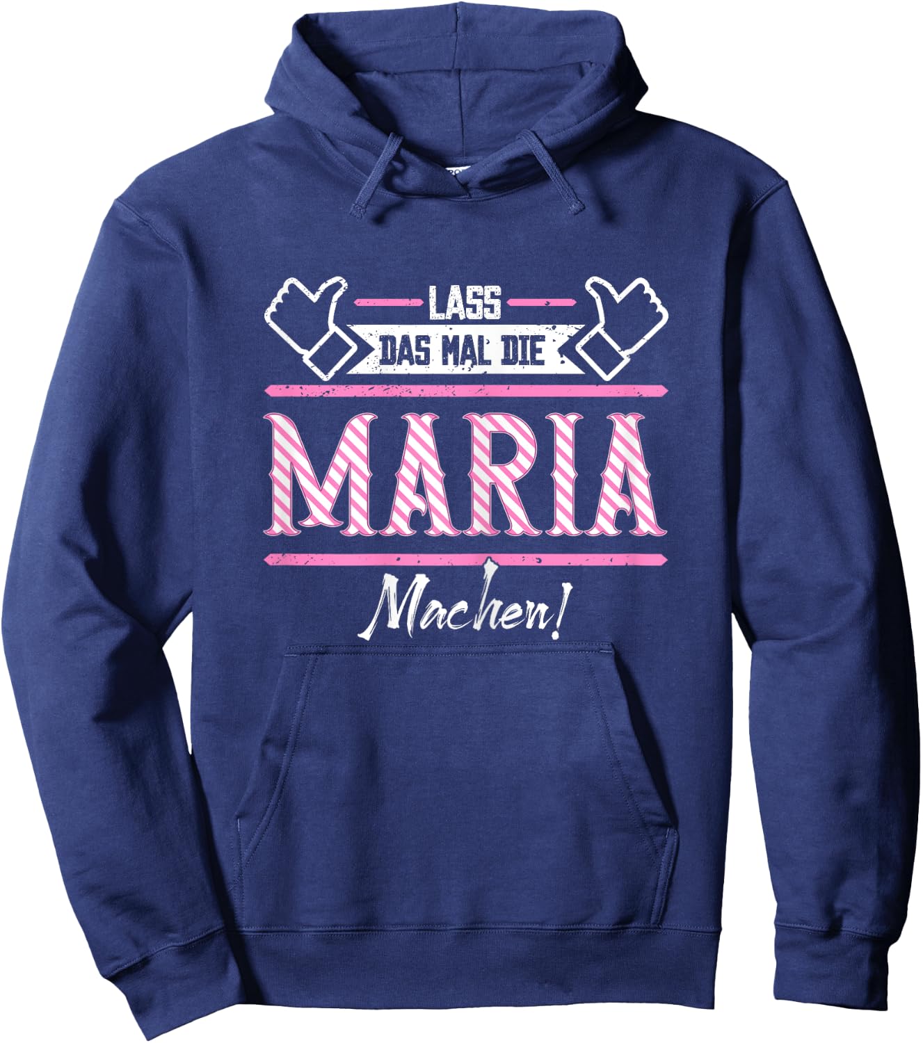 Maria | Lass das die Maria machen | Vornamen Hoodie - Hoodie | Navy