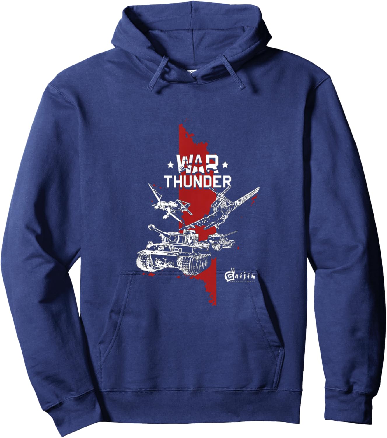 War Thunder Adult Short Sleeve T Shirt Black S Hoodie - Hoodie | Navy