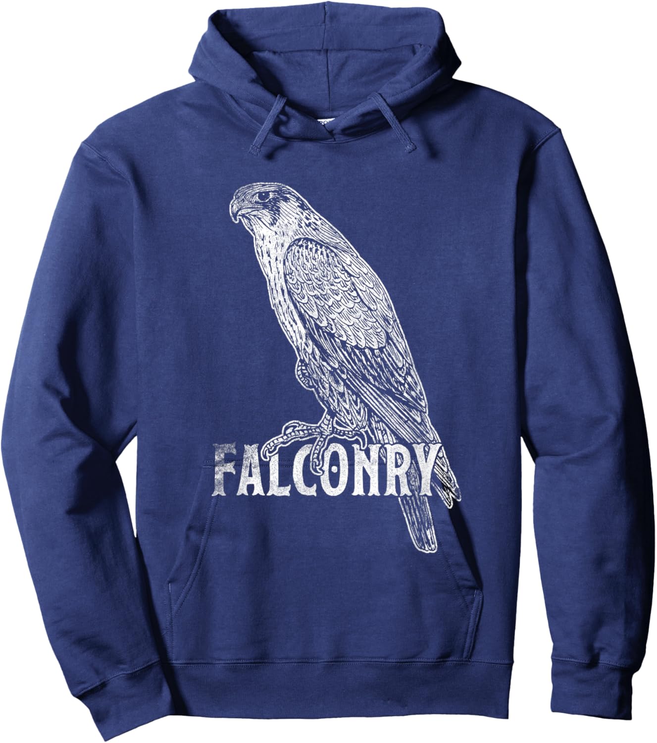 Falconry Hunting Love Birds Bird Hunter Costume Hoodie - Hoodie | Navy