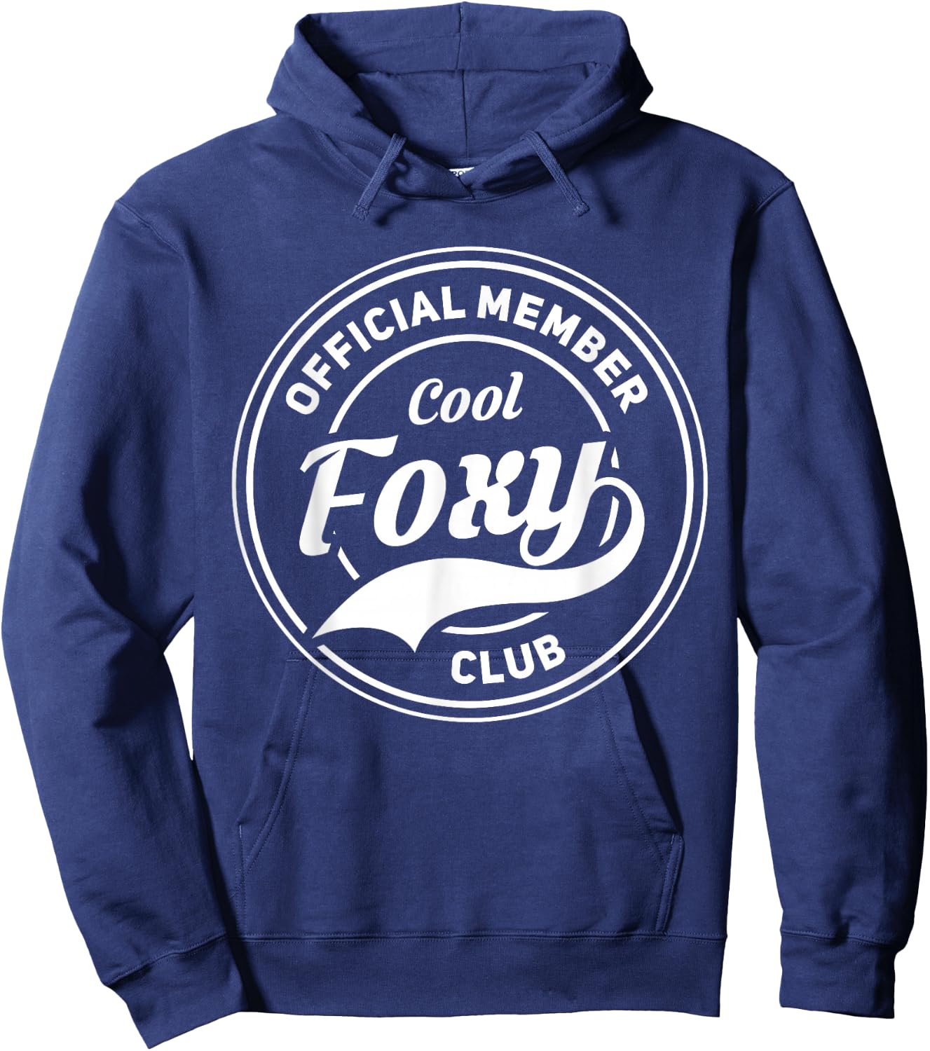 Official Member Cool Foxy Club Hoodie - Hoodie | Navy