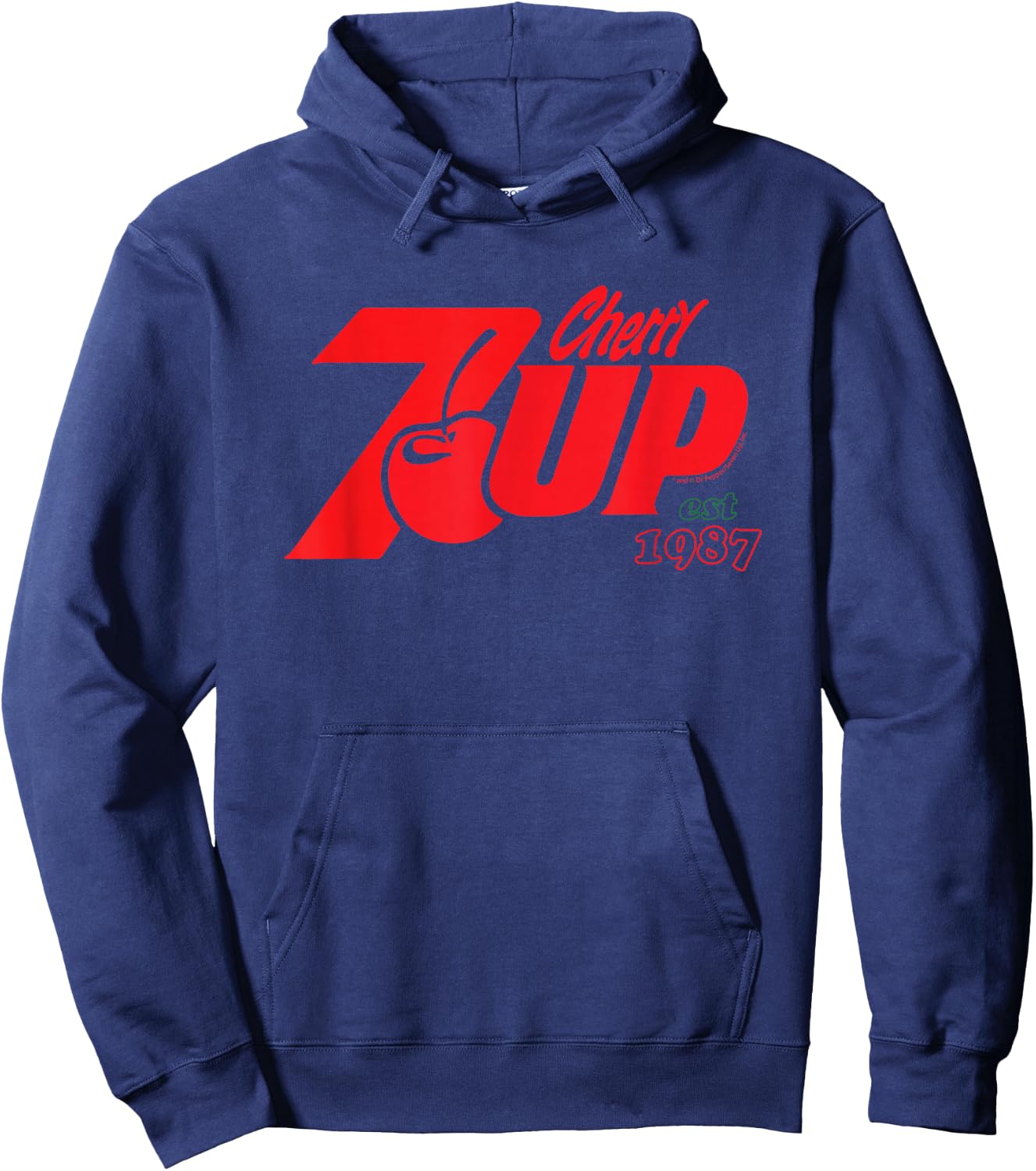 Dr. Pepper Cherry Retro Est 1987 Hoodie - Hoodie | Navy