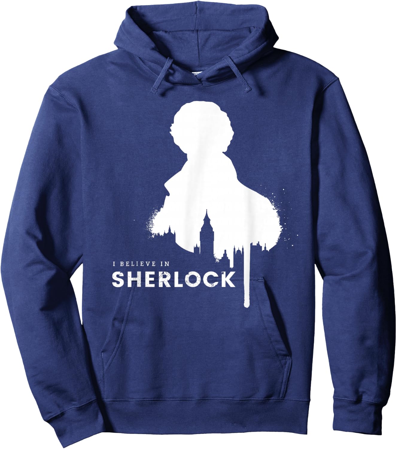 Ich glaube an Sherlock Hoodie - Hoodie | Navy