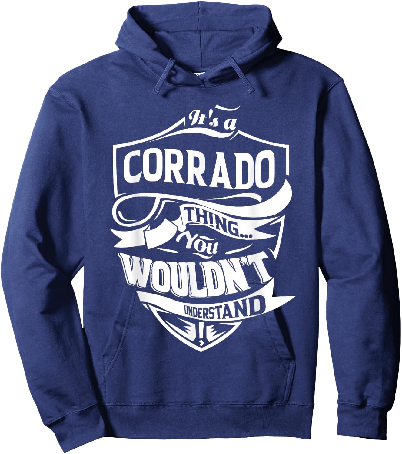 It's a gift Corrado Thing Hoodie - Hoodie | Navy