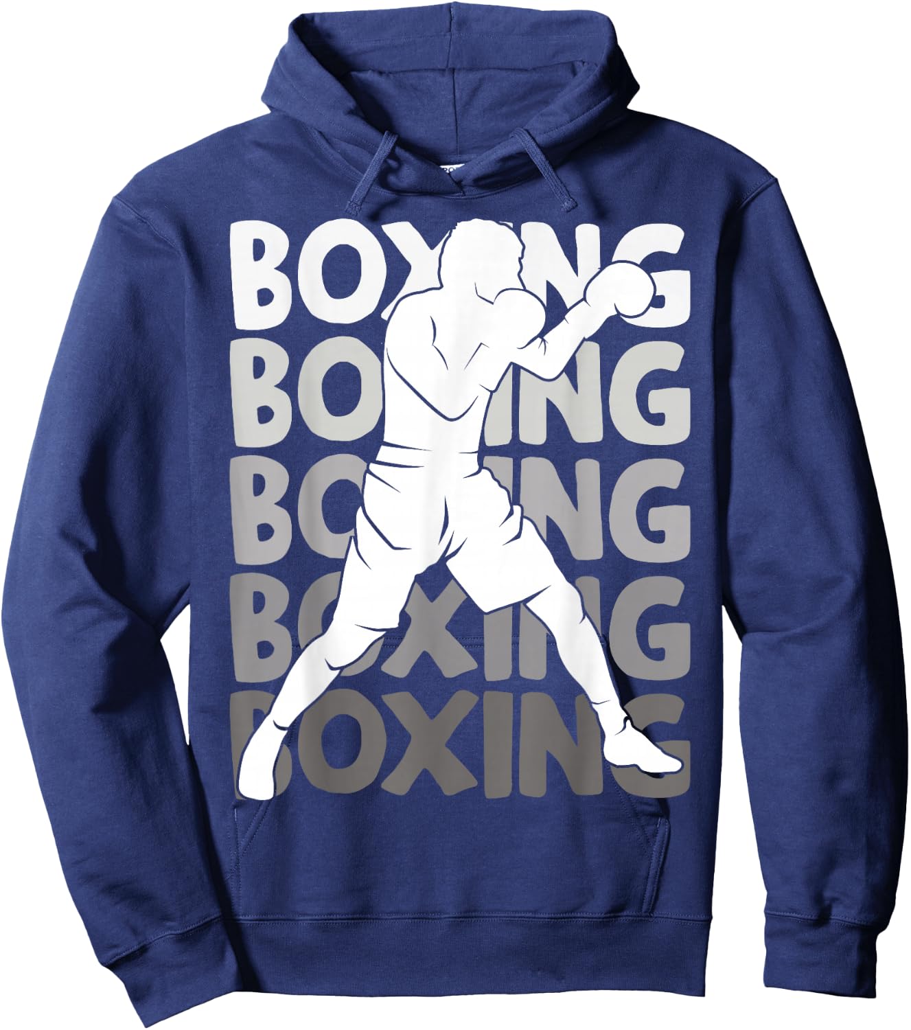 Boxing Boxers Boys Children Men Hoodie - Hoodie | Navy