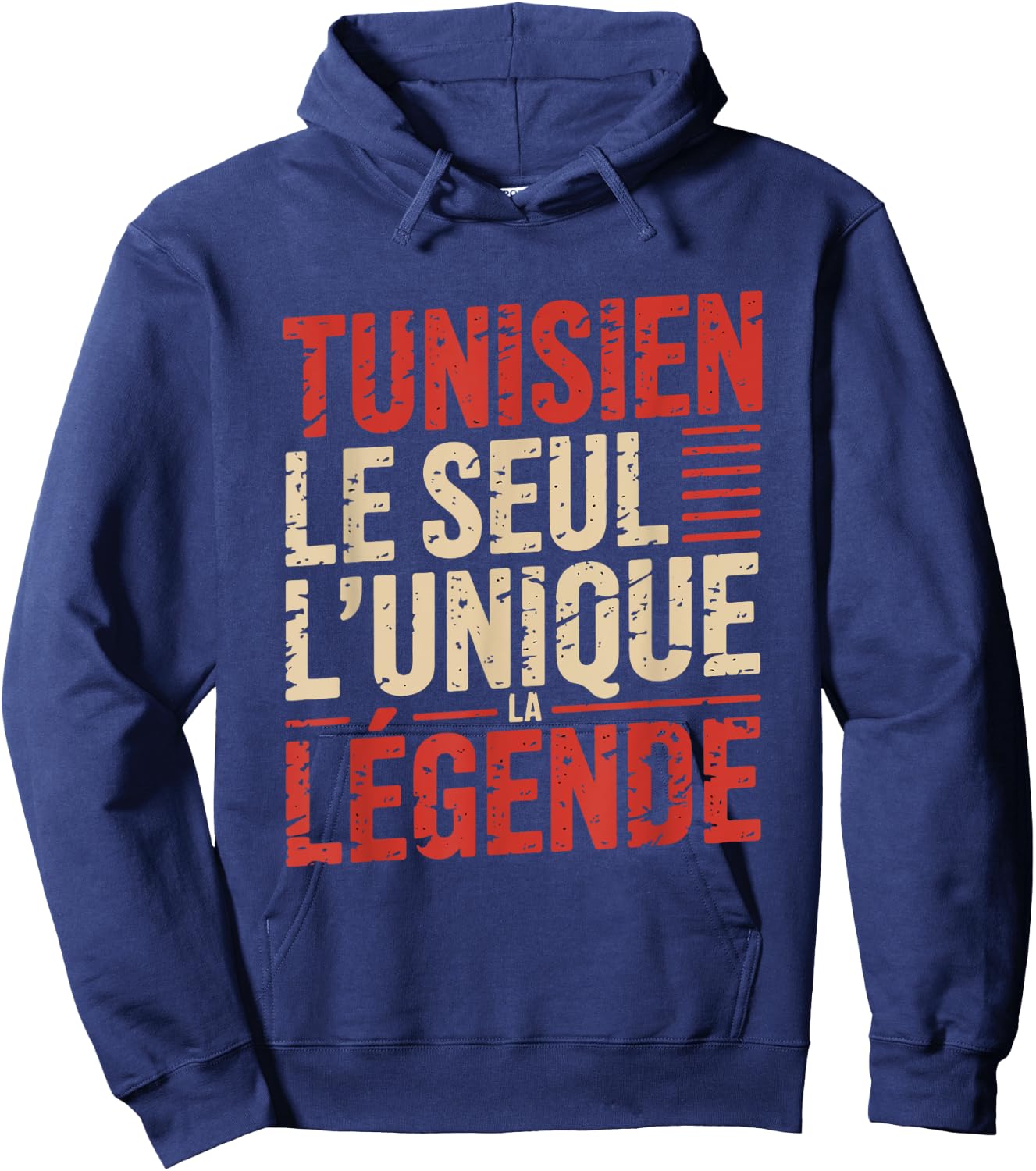 Tunisian Man Humour Gift Humorous Tunisia Funny Hoodie - Hoodie | Navy
