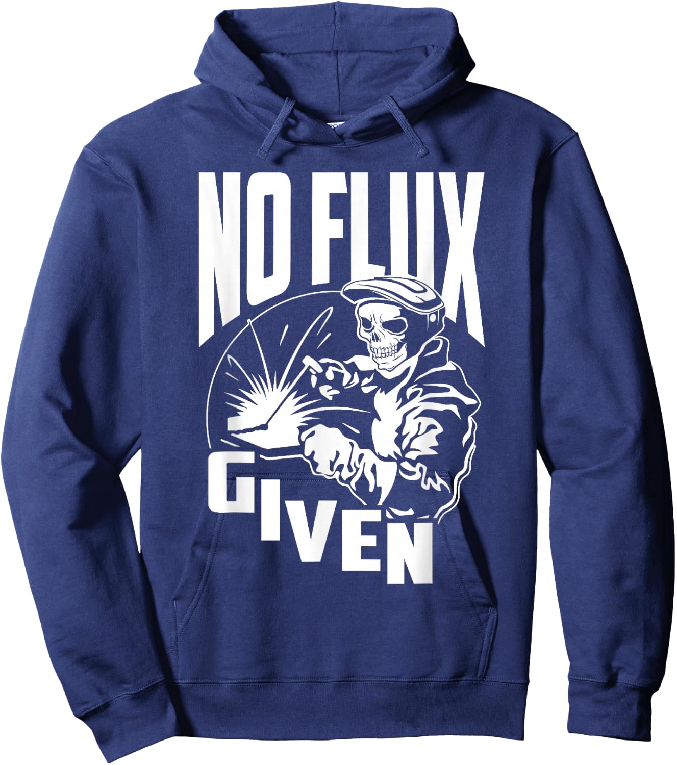 No Flux Given - Funny Welder & Welding Small Hoodie - Hoodie | Navy