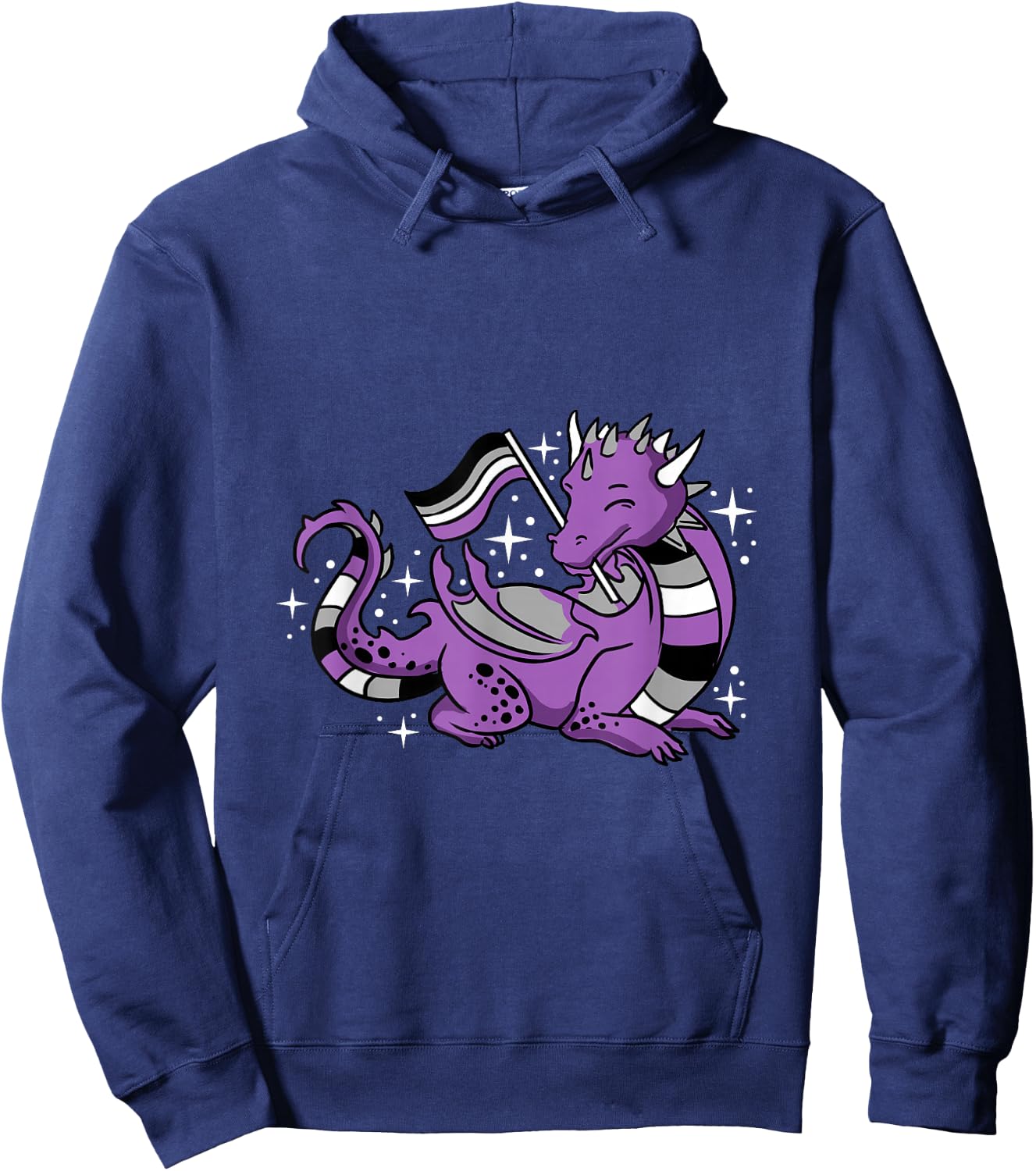Ace Pride Dragon Hoodie - Hoodie | Navy
