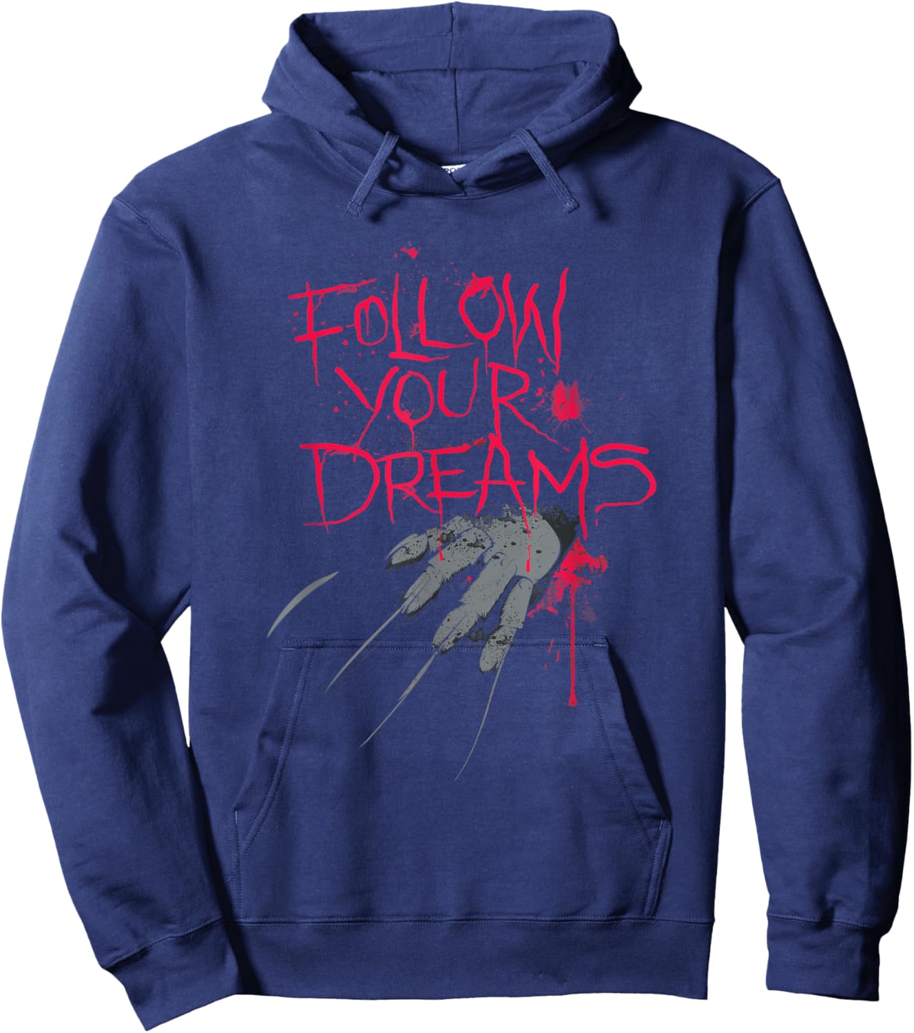 Follow Your Dreams Horror Hoodie - Hoodie | Navy