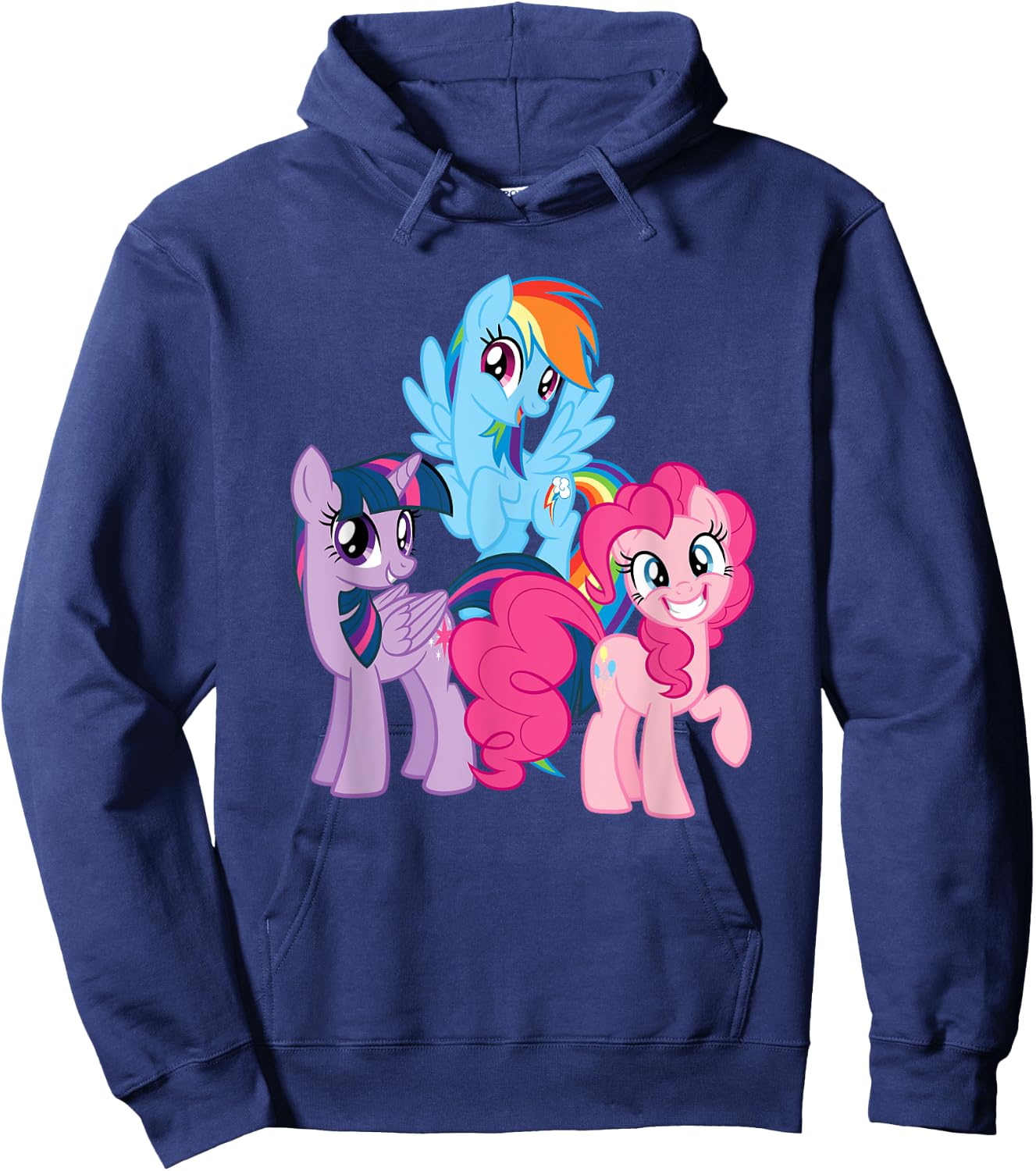 My Little Pony Friendship Is Magic Trio Hoodie - Hoodie | Navy