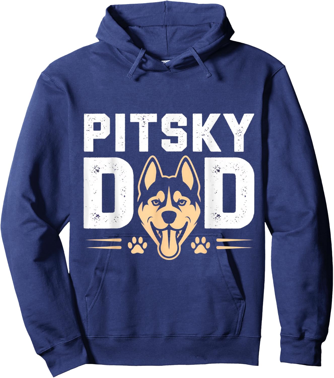 Pitsky Dad Father's Day Hoodie - Hoodie | Navy