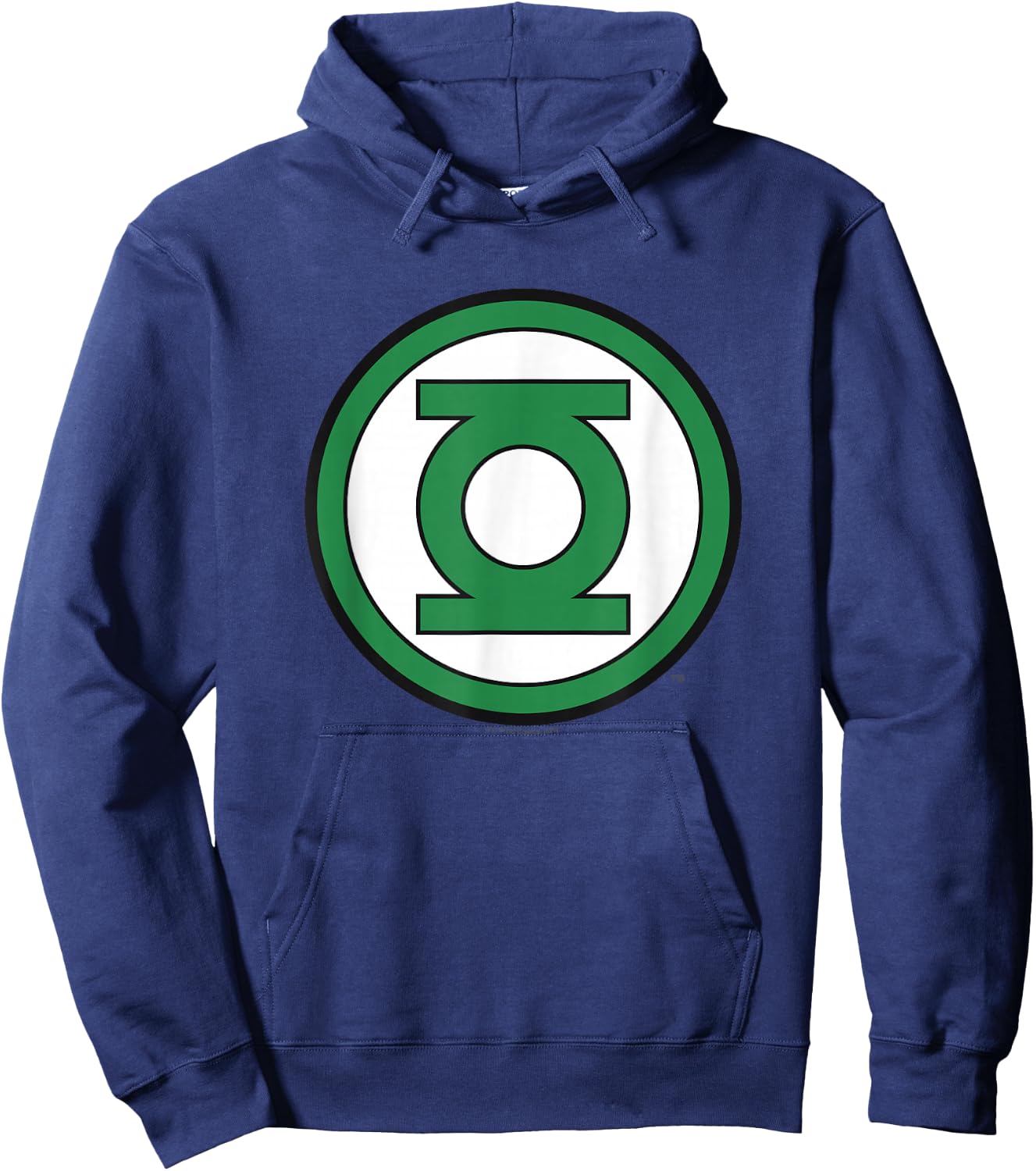 DC Comics Green Lantern Classic Logo Small Hoodie - Hoodie | Navy