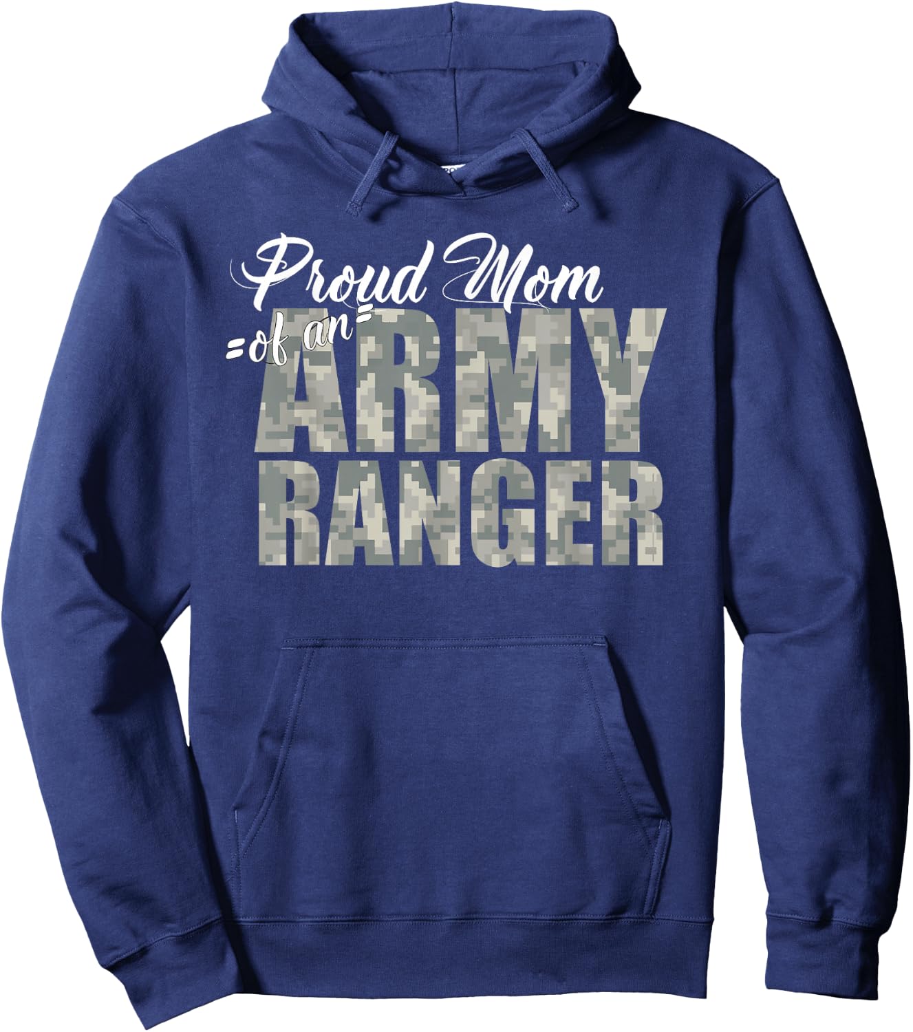 Proud Mom of an Army Ranger Hoodie - Hoodie | Navy