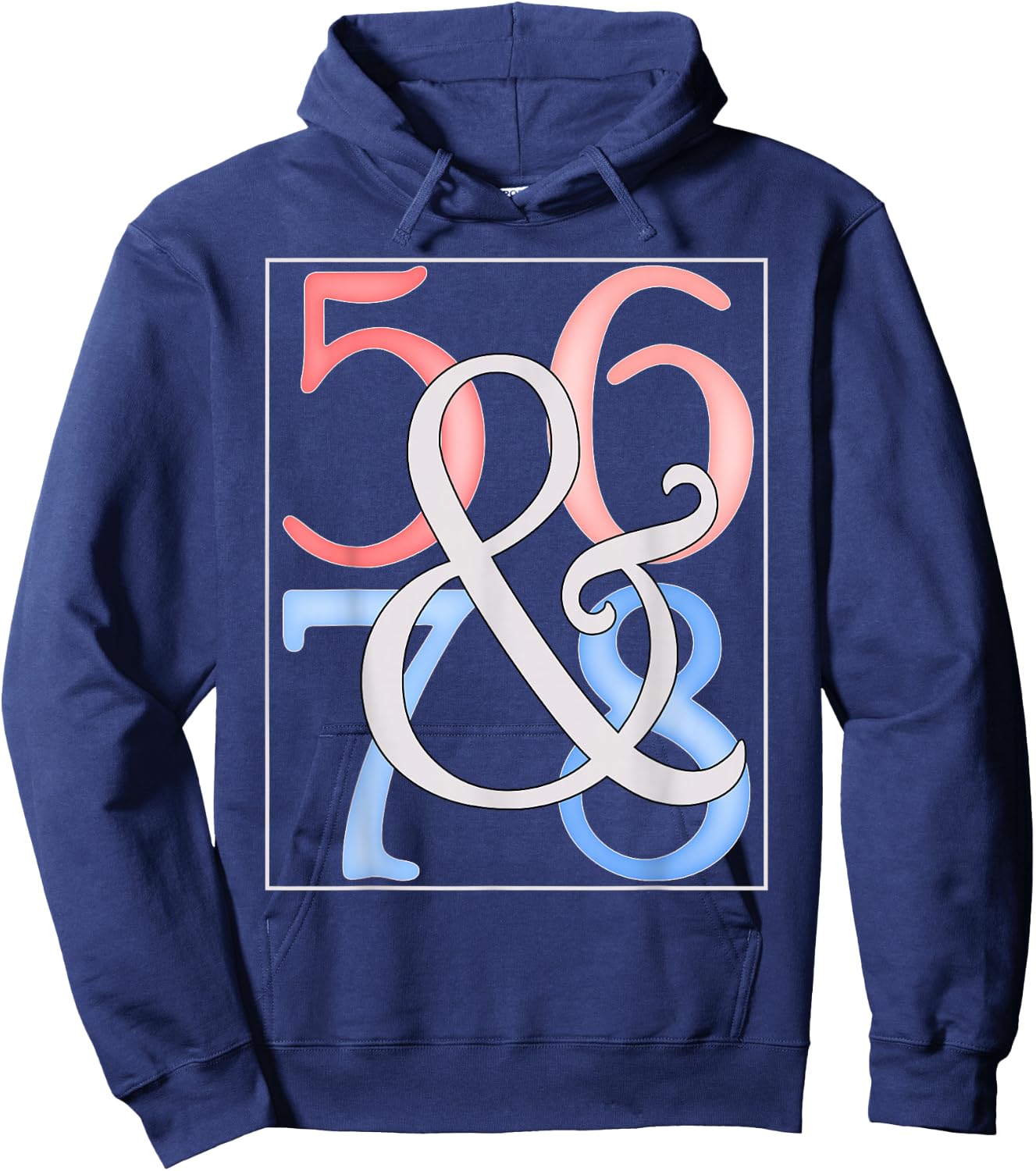 &5678 Funny Dance Count Hoodie - Hoodie | Navy