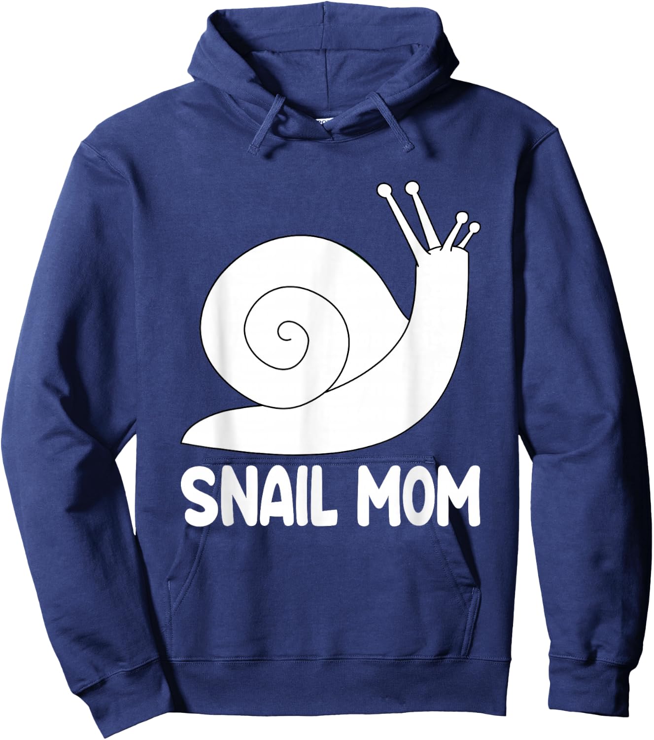 Snail Mom Slug Clothes Girls Outfit Gift Snail Hoodie - Hoodie | Navy