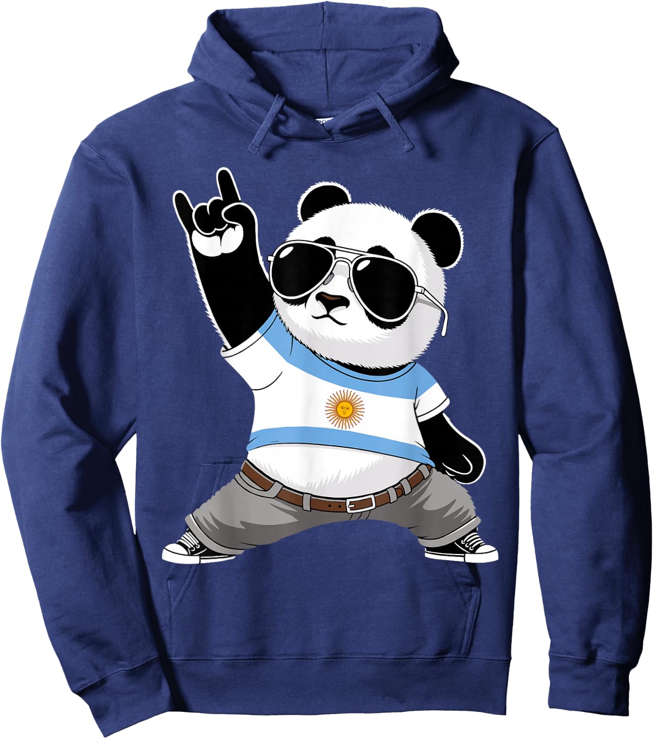 Argentinian Flag Men Women Kids Argentina Hoodie - Hoodie | Navy