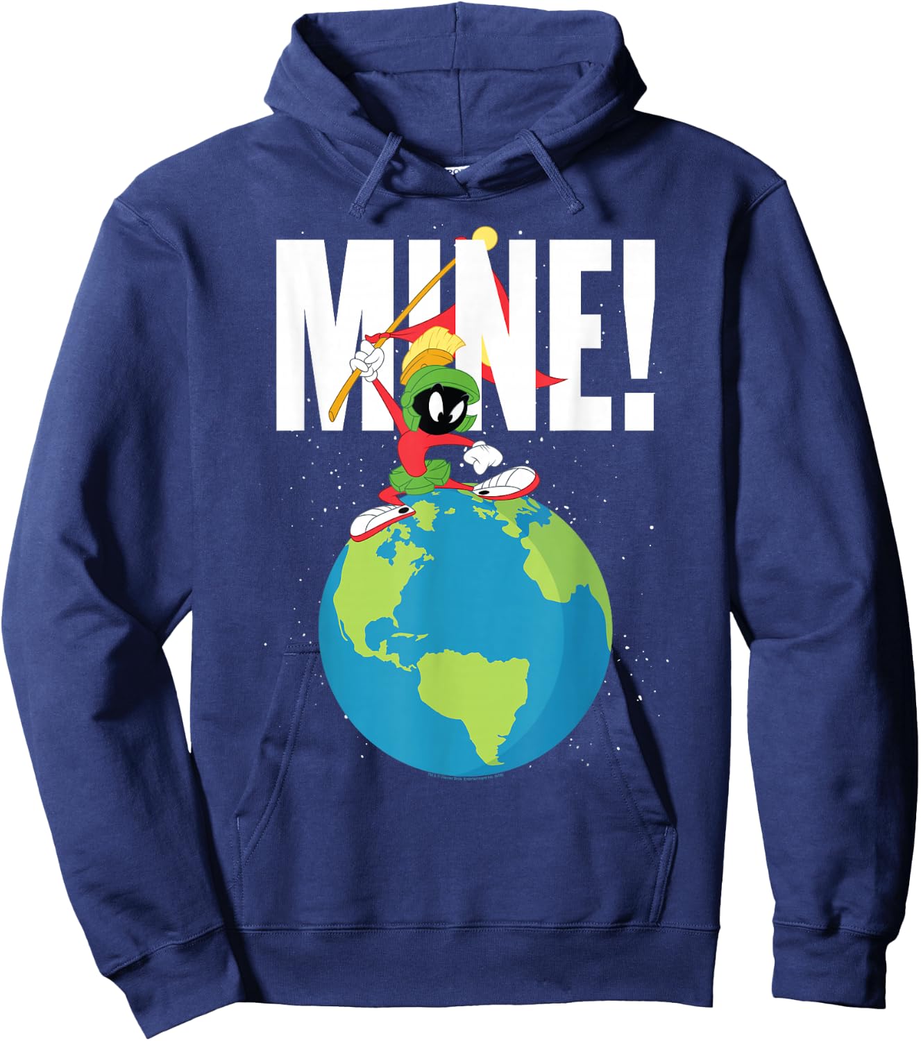 Looney Tunes Marvin the Martian Mine Hoodie - Hoodie | Navy