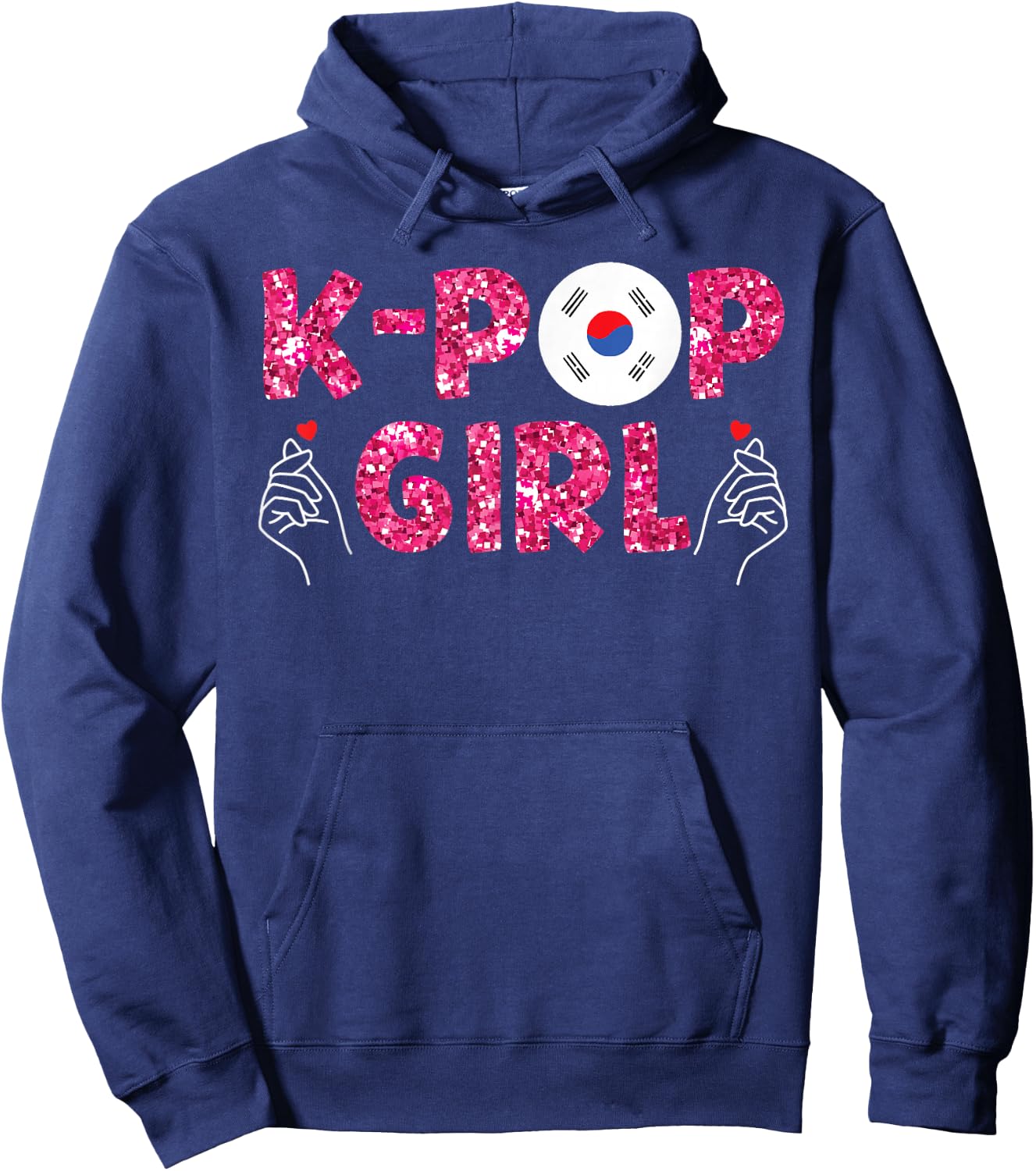 K-Pop Is My Seoul Kpop Hoodie - Hoodie | Navy