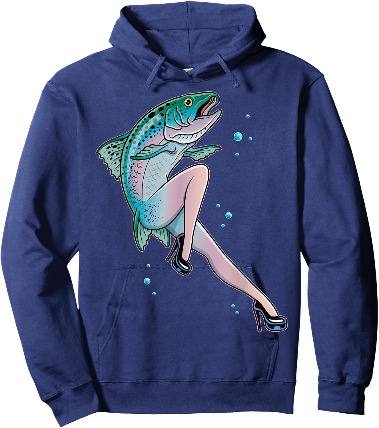 Reverse Mermaid Hoodie - Hoodie | Navy