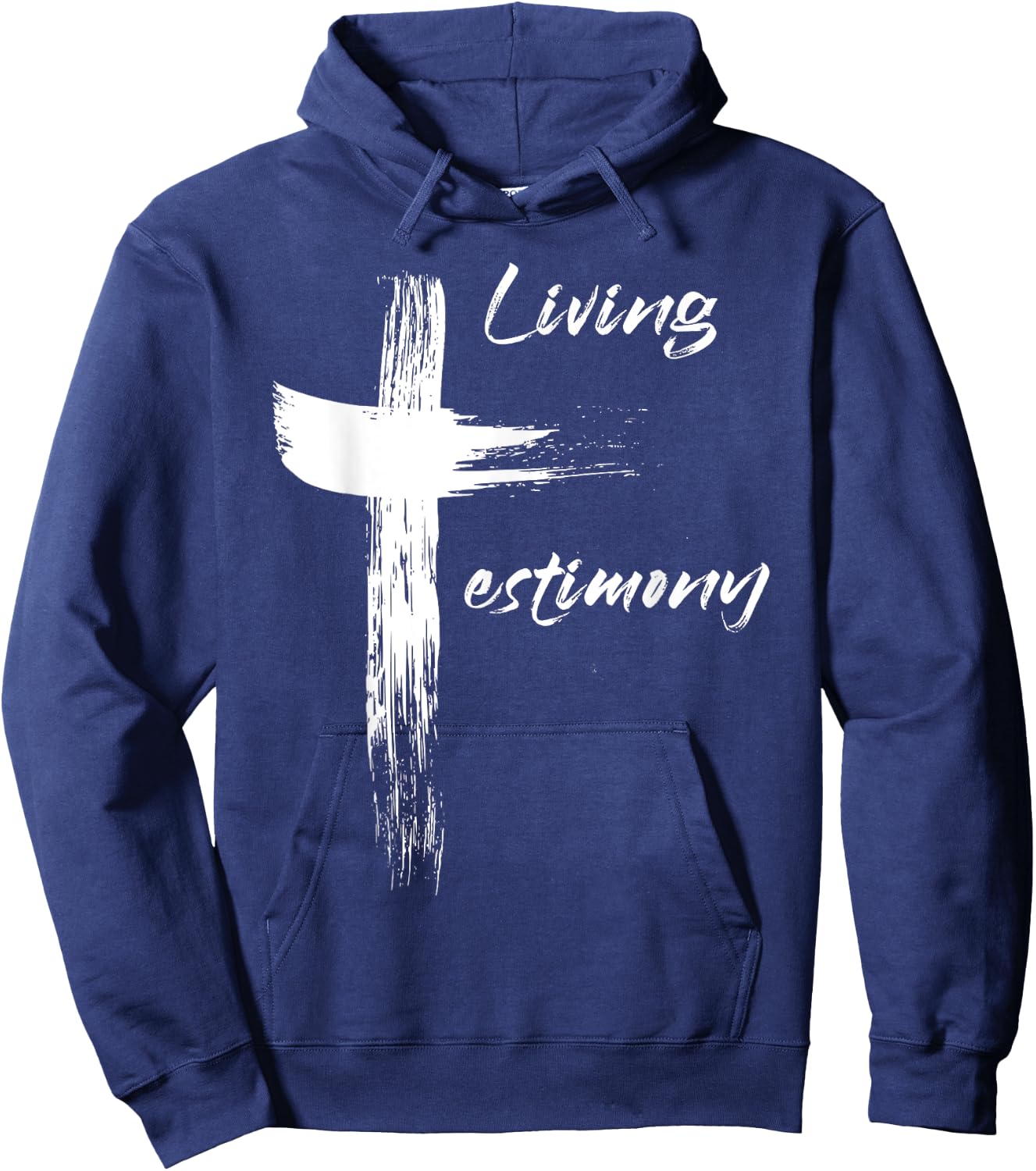 Living Testimony Hoodie - Hoodie | Navy