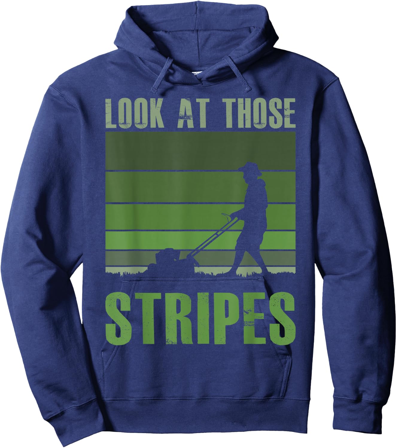 Look At Those Stripes Hoodie - Hoodie | Navy