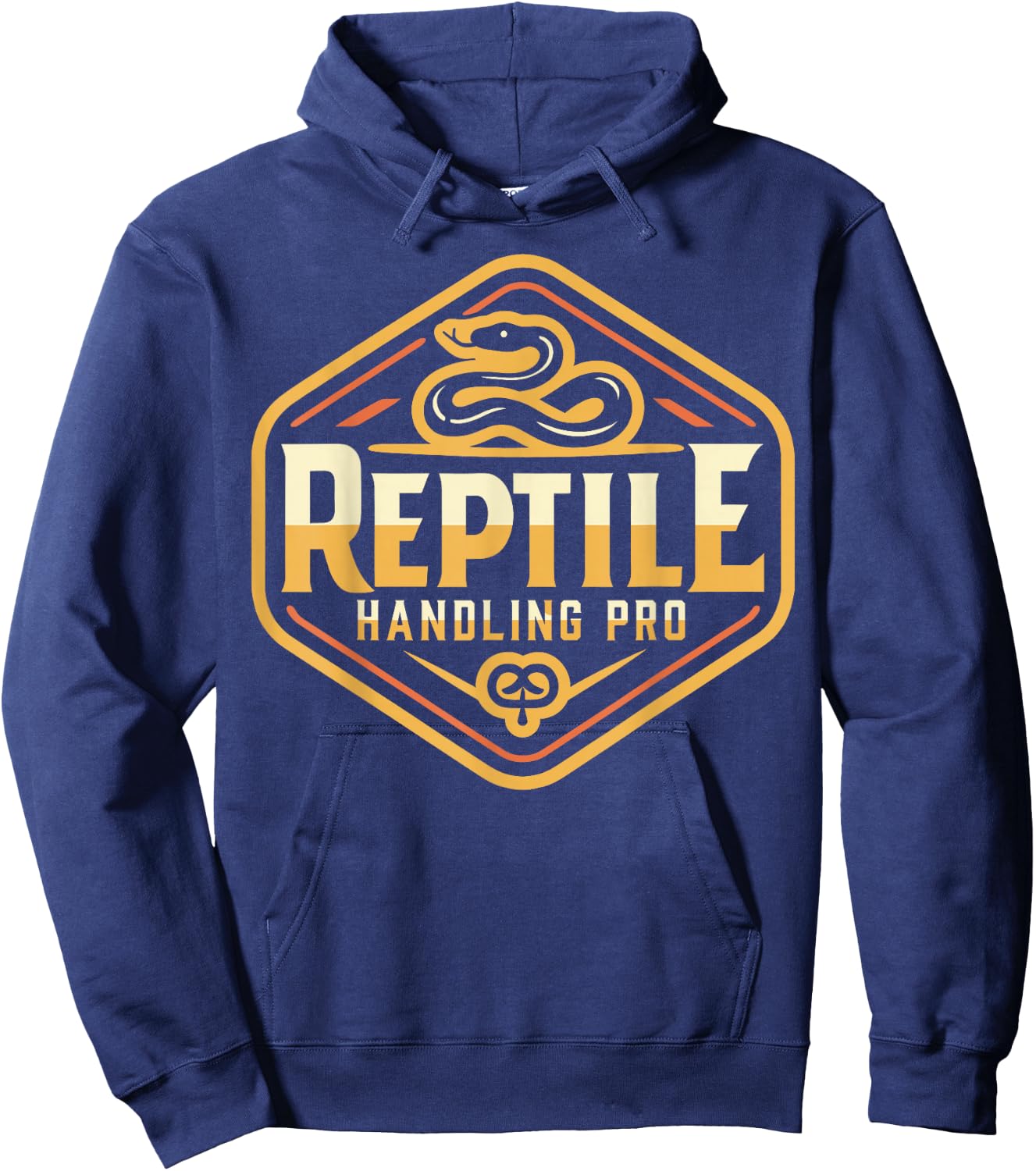 Reptile Handling Pro - Snake Handler - Reptile Hoodie - Hoodie | Navy
