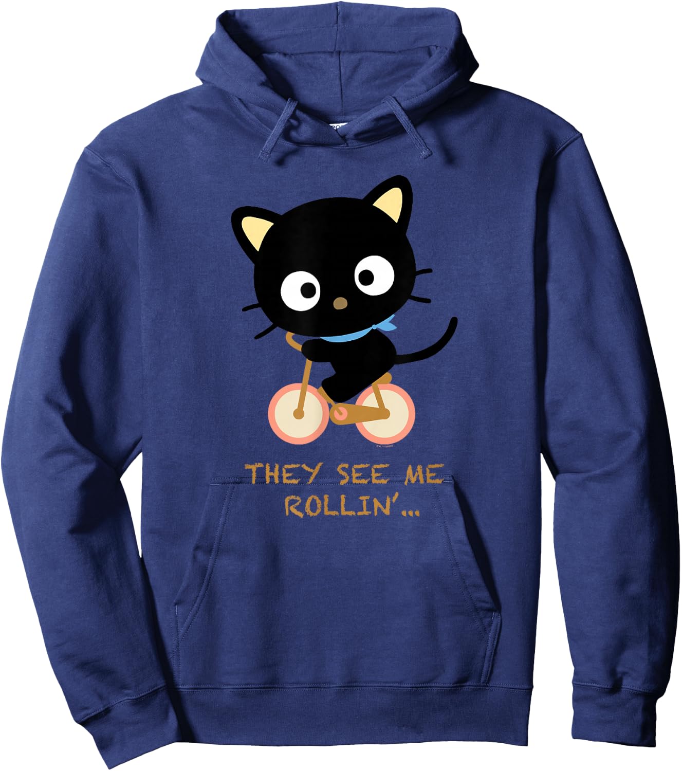 Chococat "See Me Rollin" Hoodie - Hoodie | Navy