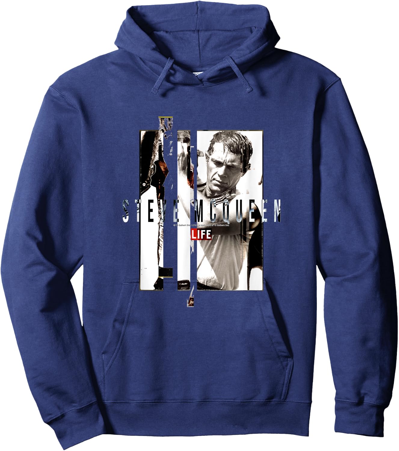 LIFE Bildersammlung _ Steve McQueen 02 Hoodie - Hoodie | Navy